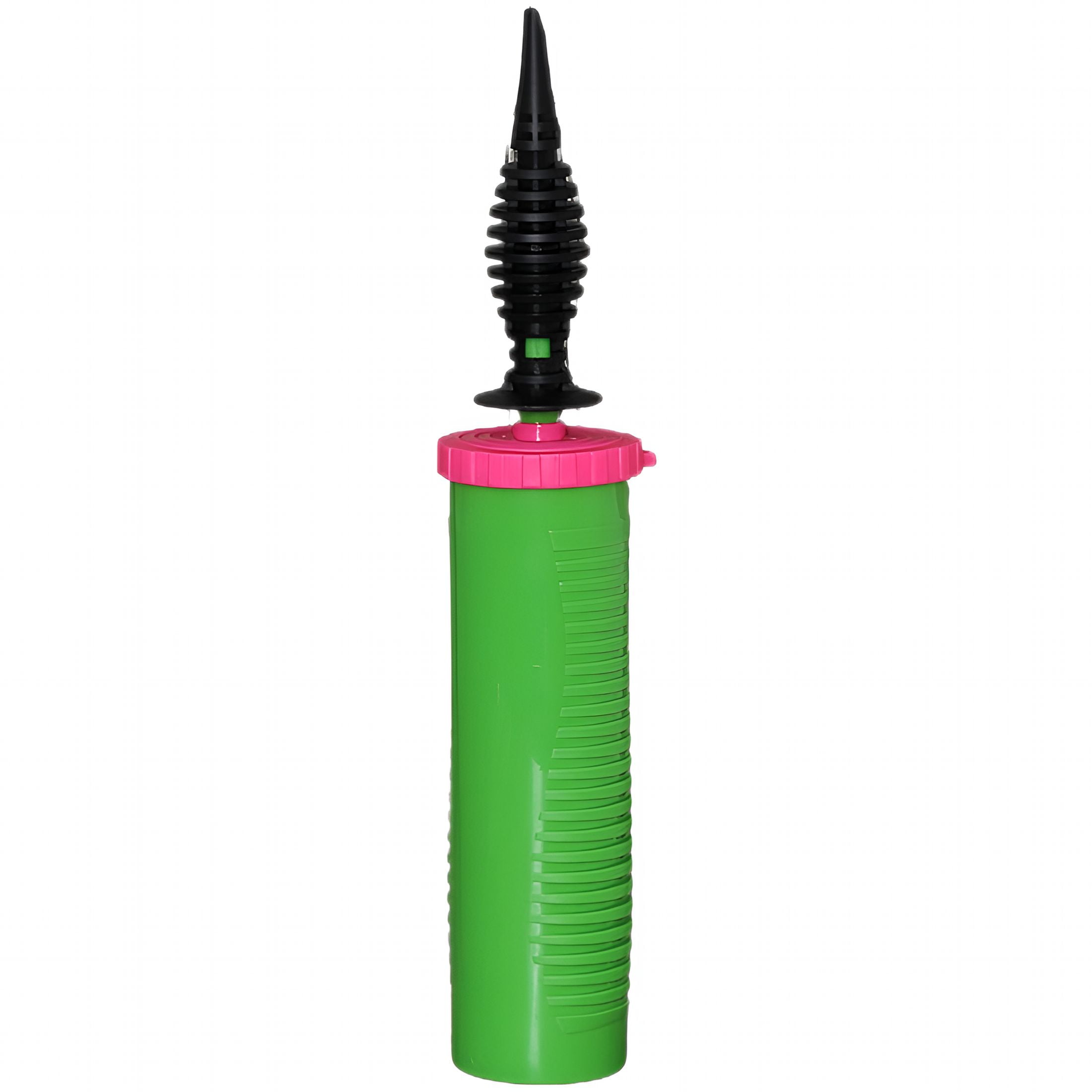 CURYMAY Handheld Balloon Pump Dual-Action Air Inflator for Party Decorations (Green, 11 in) qhcrf