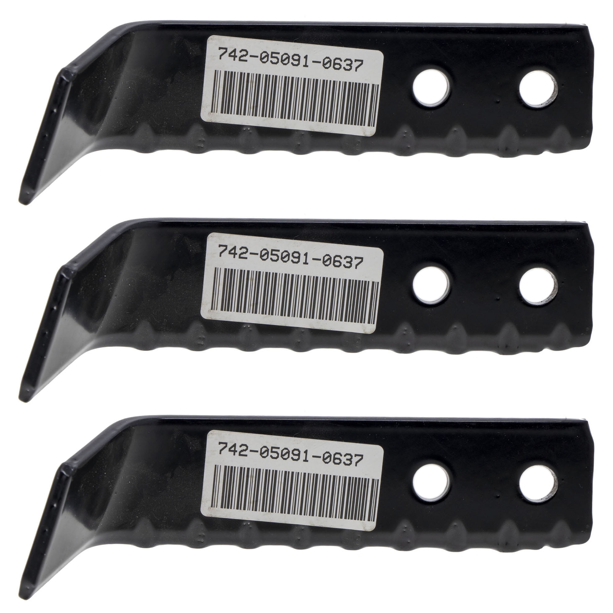 Cub Cadet 742-05091-0637 Left Hand Tine for Vertical Tiller (Black, 3 Pack) gqtap