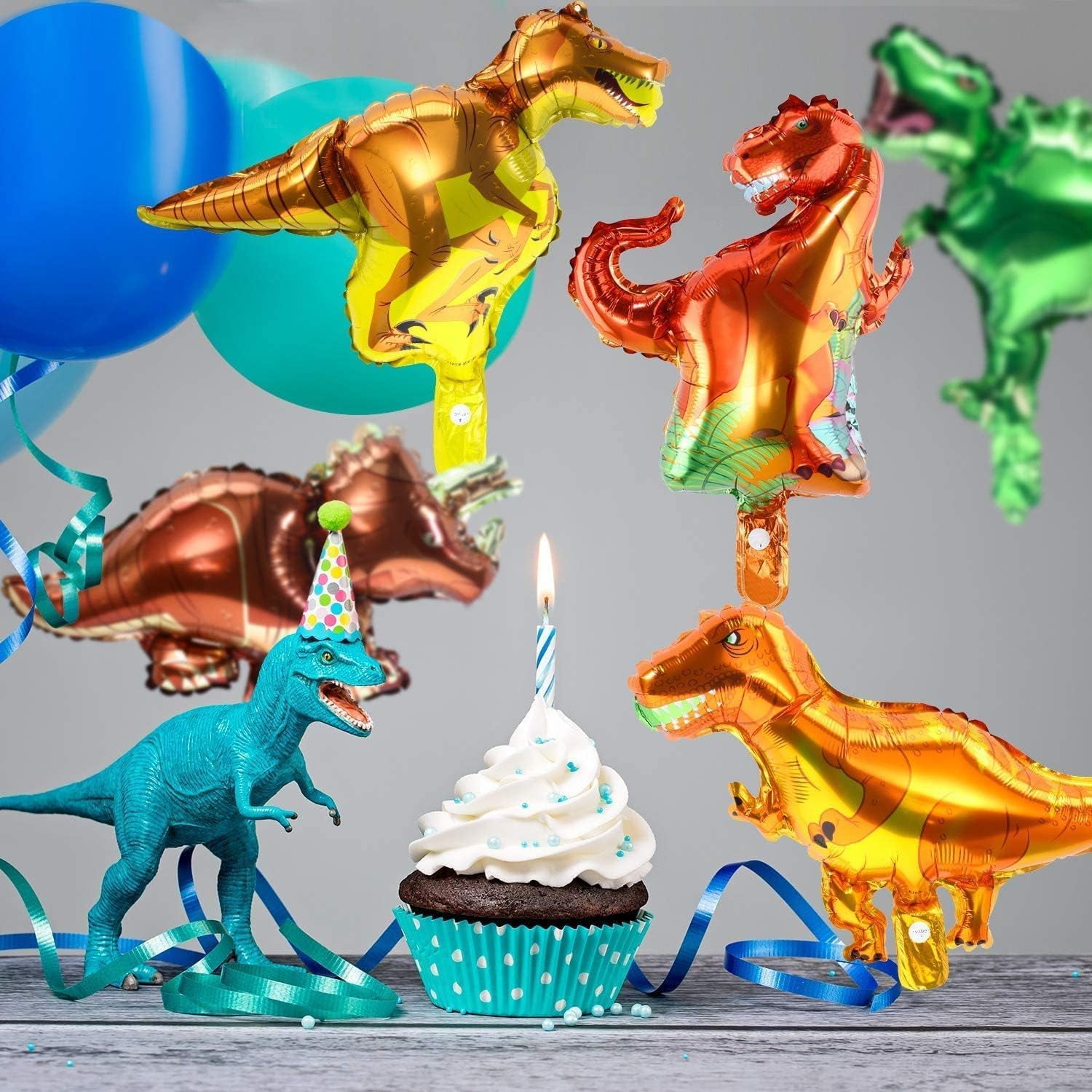 Matecam X1 Dinosaur Birthday Party Decorations Set (Multicolor, 109 Piece Kit) q00um