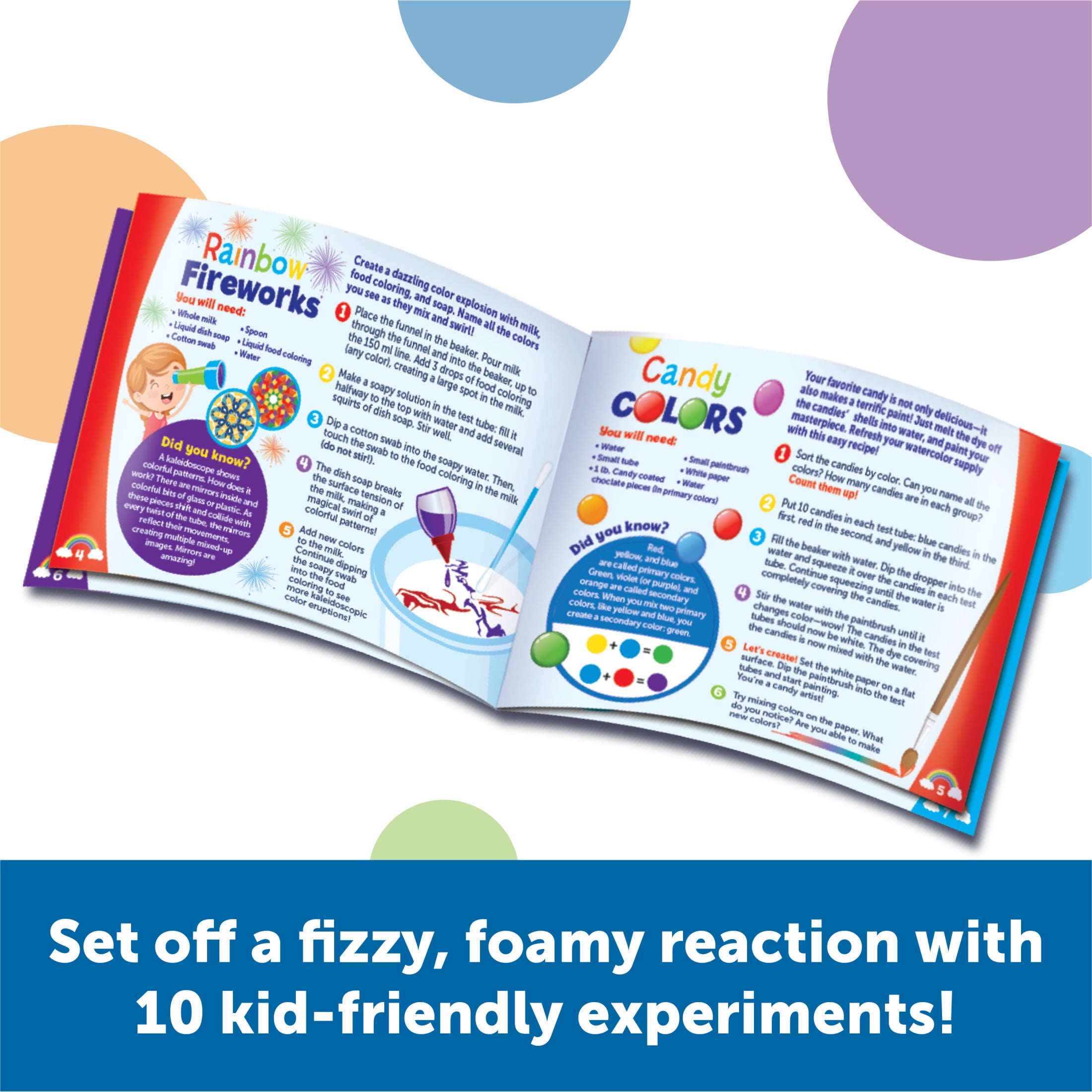 Learning Resources Fizzy Volcano Science Lab Set (13-Piece STEM Educational Kit) y1gyv