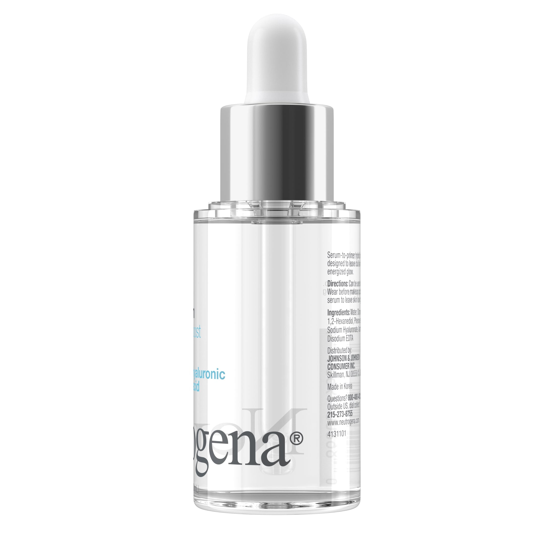 Neutrogena Hydro Boost Glow Booster Primer & Serum, Hydrating Face Makeup Base (1.0 fl oz) onvl3