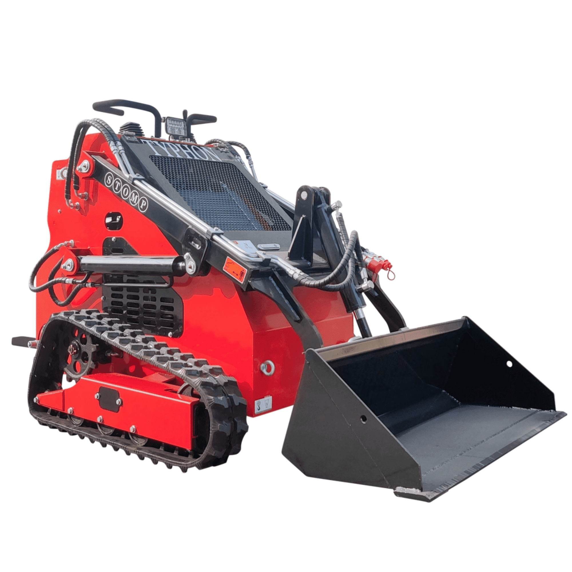 TYPHON STOMP 507 Mini Skid Steer Loader, Heavy-Duty Compact Track Loader for Landscaping and Construction (1,760 lb Capacity) kpqcx