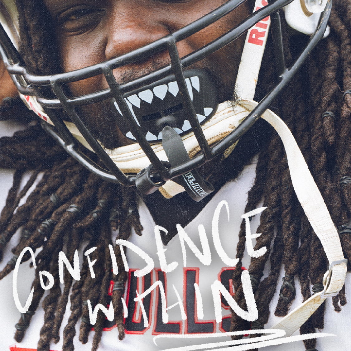 SAFEJAWZ Lip Guard Football Mouthpiece with Detachable Strap (Black Fangz, One Size) 7f0jp