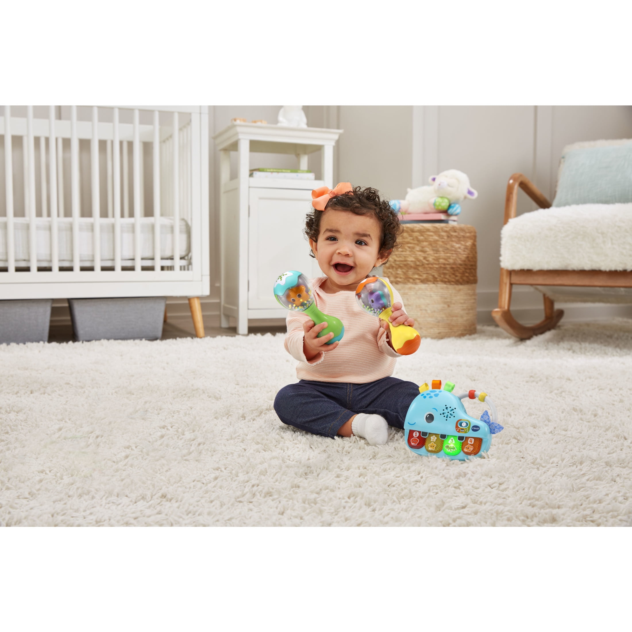 VTech Shake The Sea Ocean Melodies Musical Toy (Multicolor, 1 Pack) y2u1v