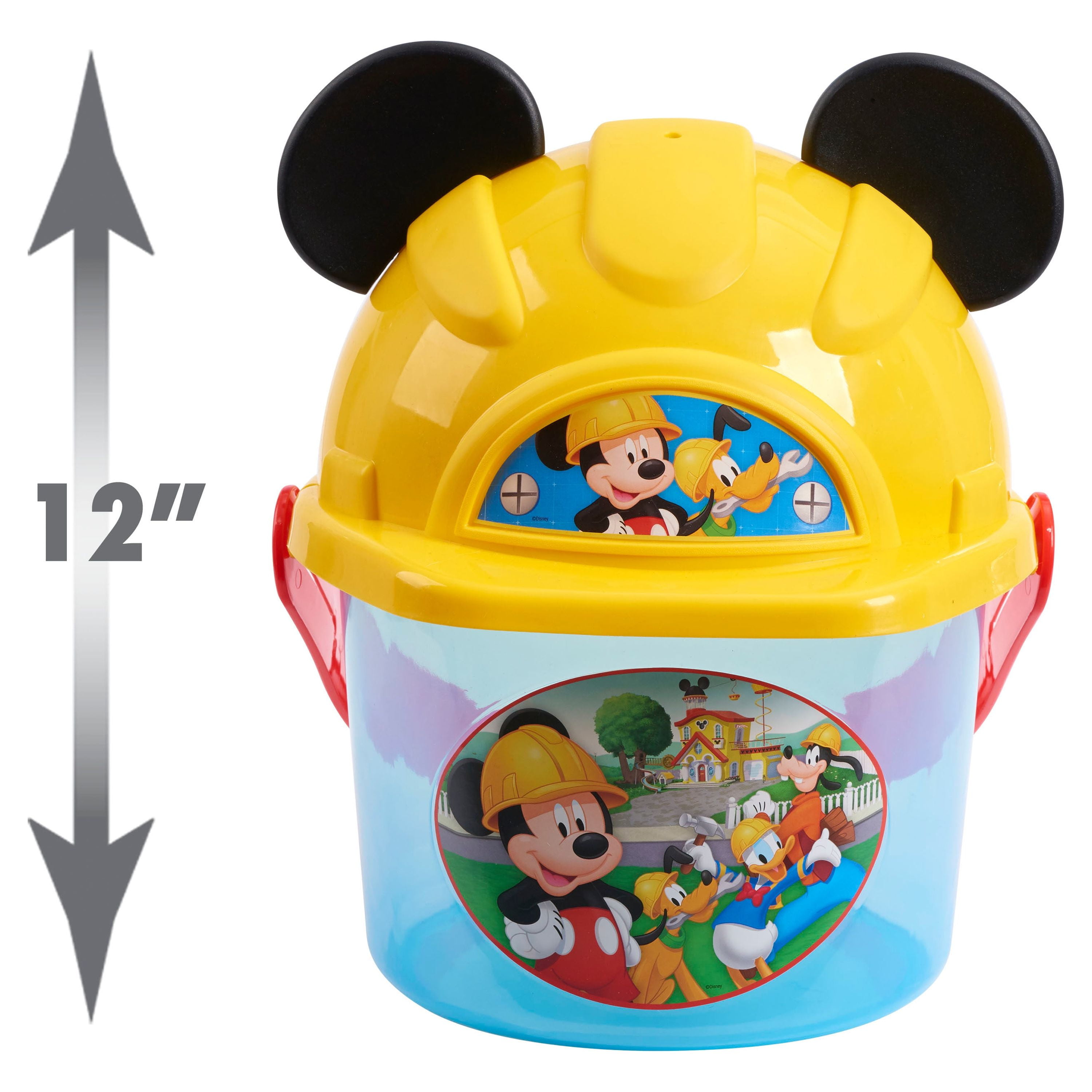 Mickey Mouse Handy Helper Tool Bucket Construction Play Set (25 Pieces) 8b5g8