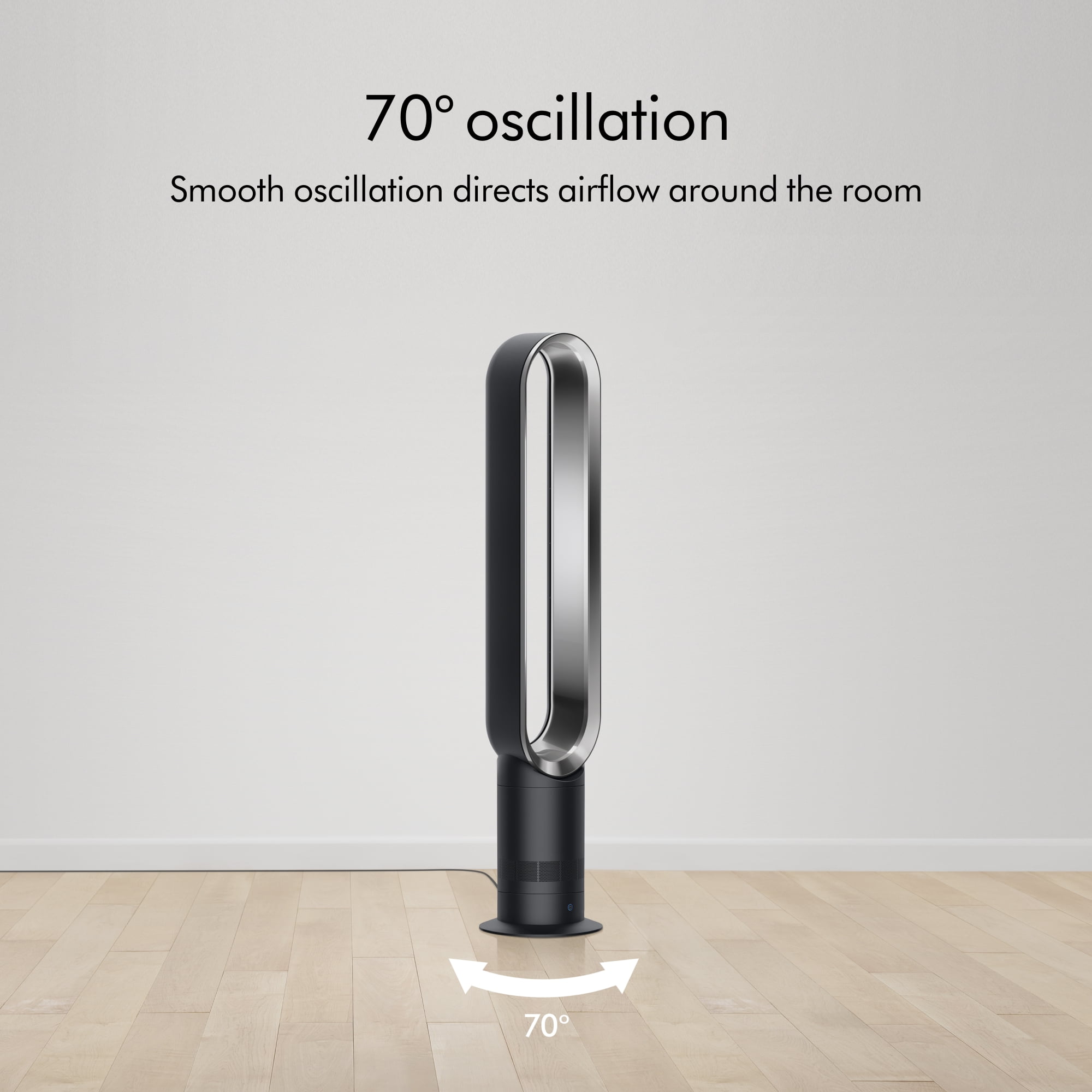 Dyson Cool Tower Fan AM07 Air Multiplier Technology (Satin Black/Nickel, 39 in) ve9sv