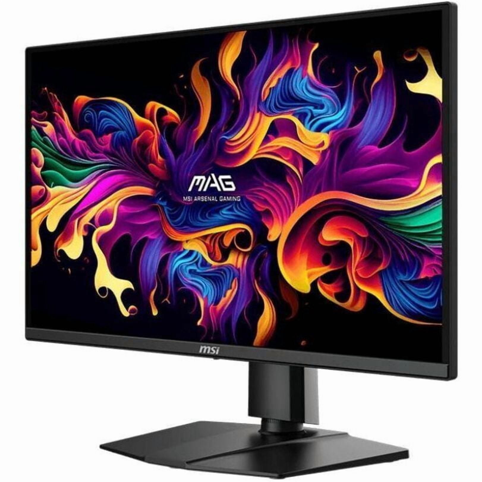 MSI MAG 272QP QD-OLED Gaming Monitor WQHD 240Hz 0.03ms (Metallic Black, 27 in) ac2sd