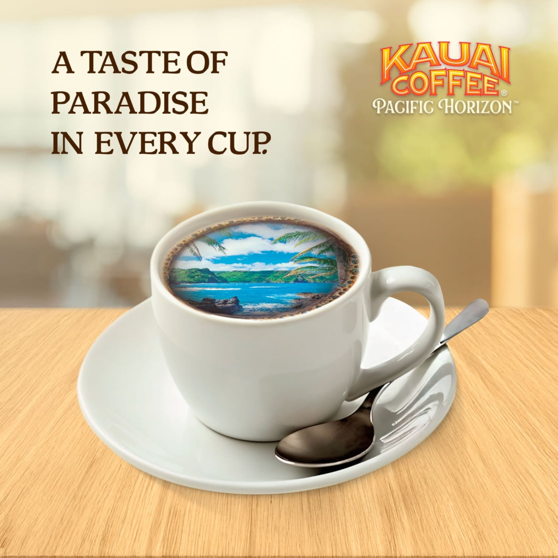 Kauai Coffee Vanilla Macadamia Nut Medium Roast Arabica Coffee, Keurig K-Cup Pods (10 Count) gp4ua