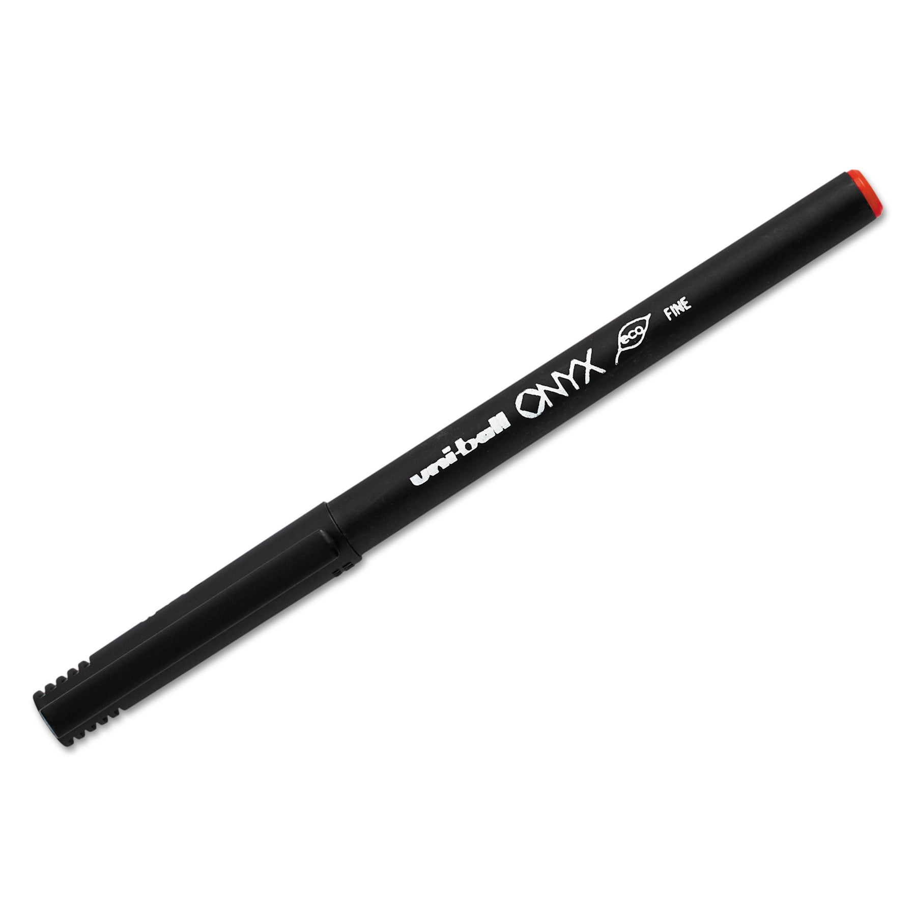 uni-ball Onyx Roller Ball Stick Pen (Red Ink, Fine Point, 12 Count) jg773