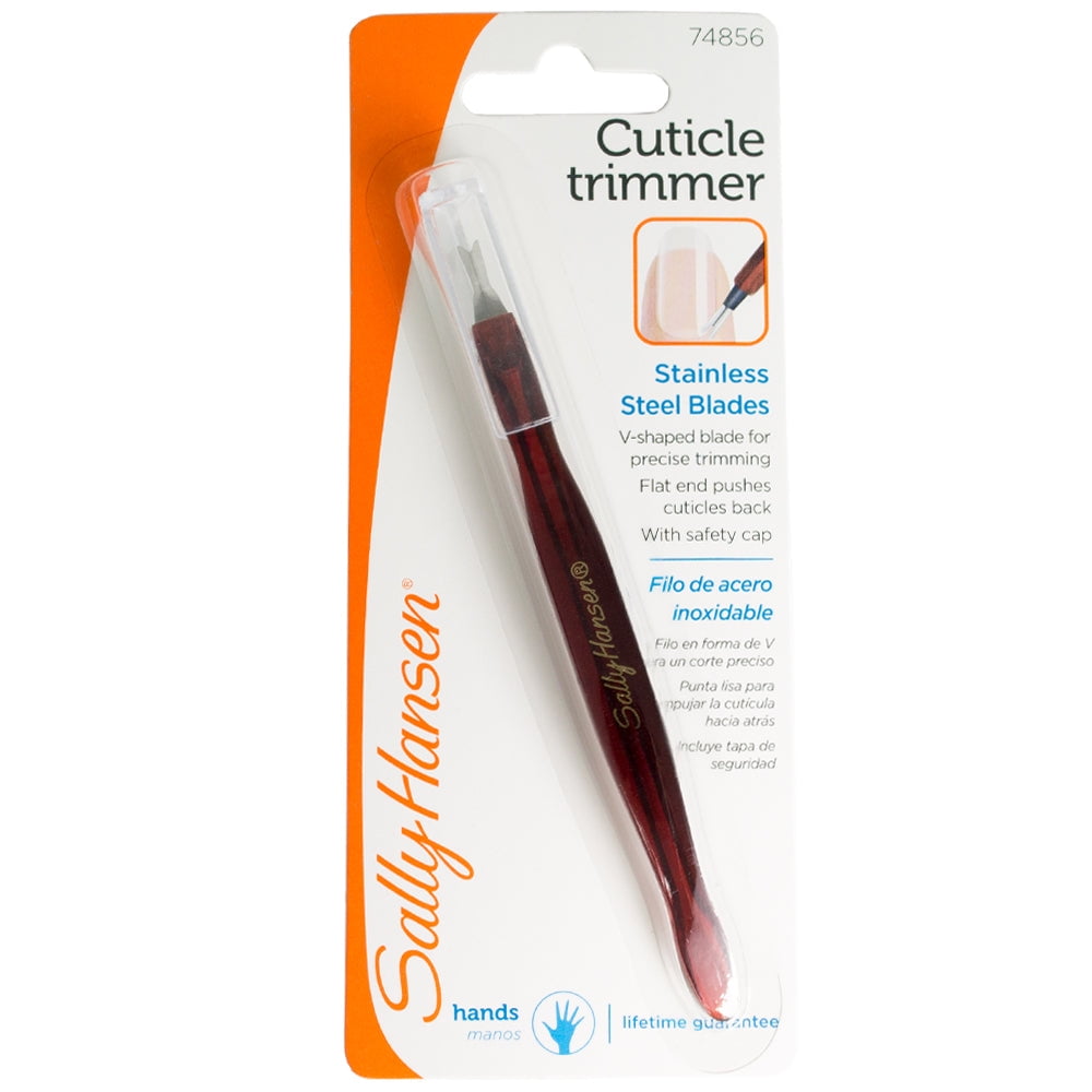 La Cross Cuticle Trimmer with Stainless Steel V-Tip and Pusher (1 Count) xndwx