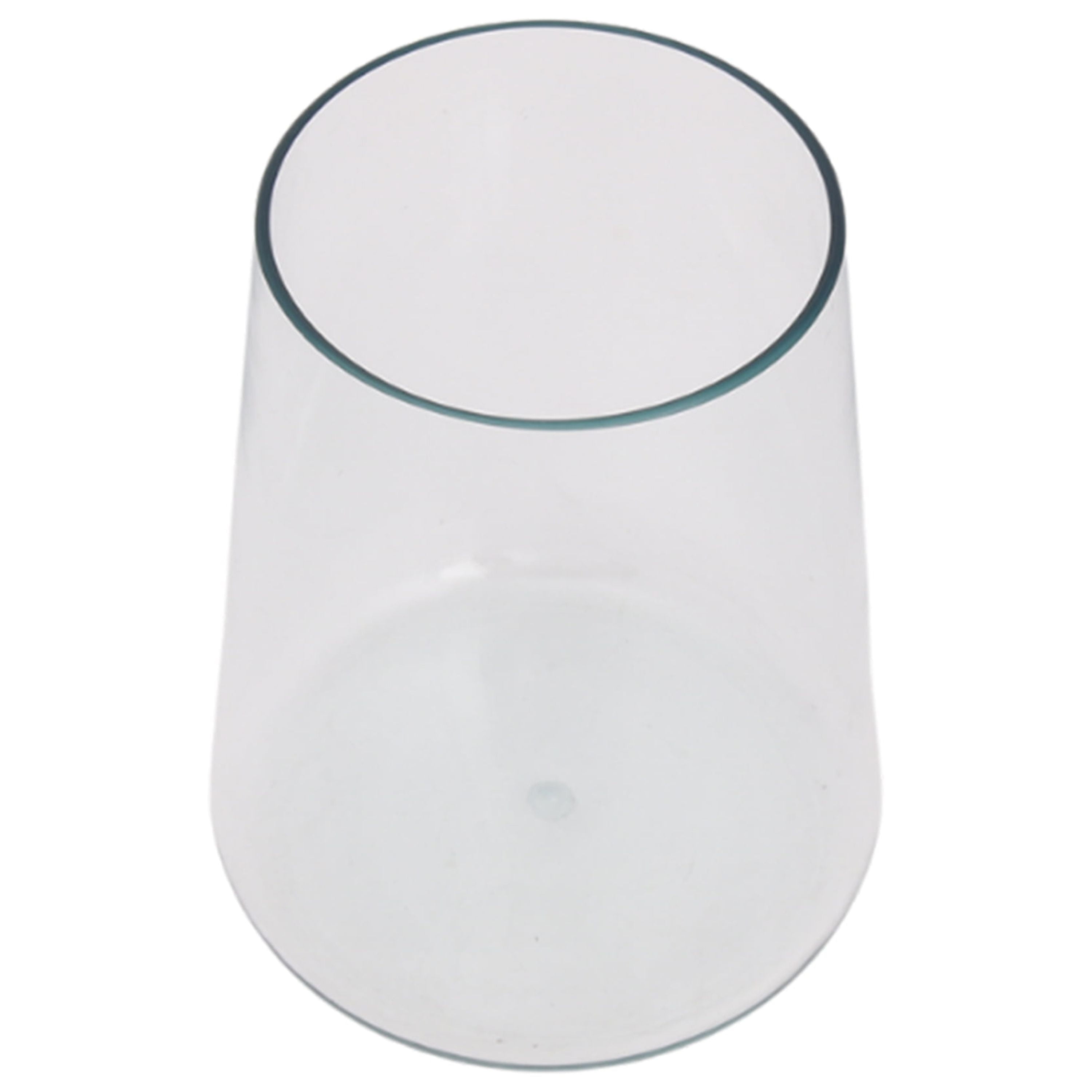 Better Homes & Gardens Tritan Flare Stemless Wine Glass Durable Shatterproof Drinkware (Green, 20 oz) 4s3qy