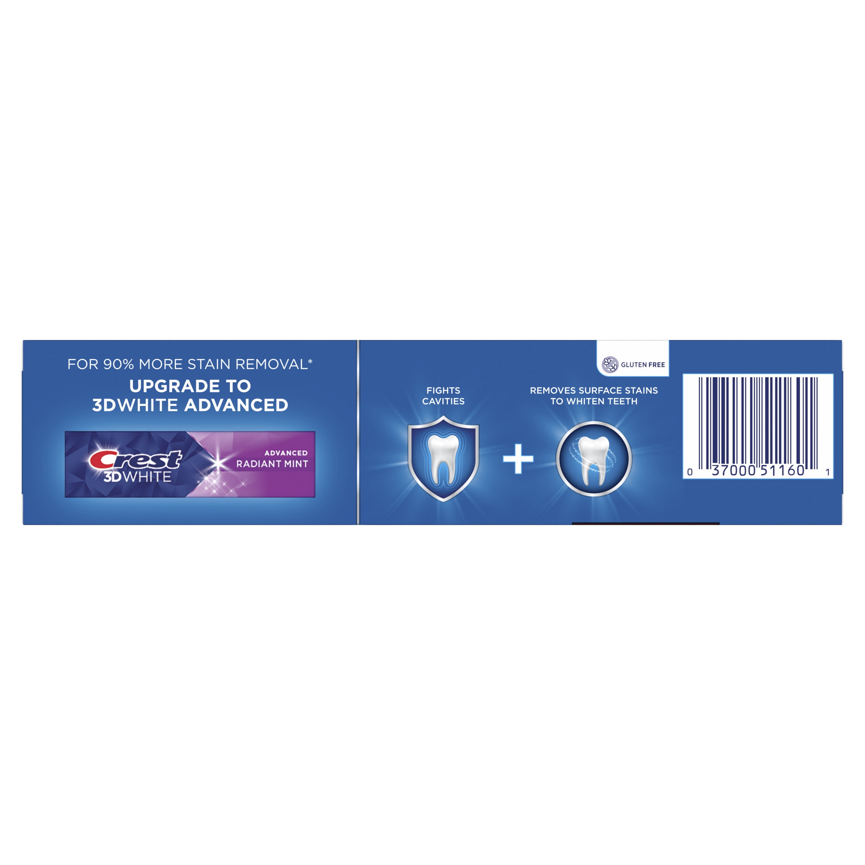 Crest Plus Baking Soda & Peroxide Whitening Toothpaste, Fresh Mint (12 Pack, 5.7 oz) cwl9c