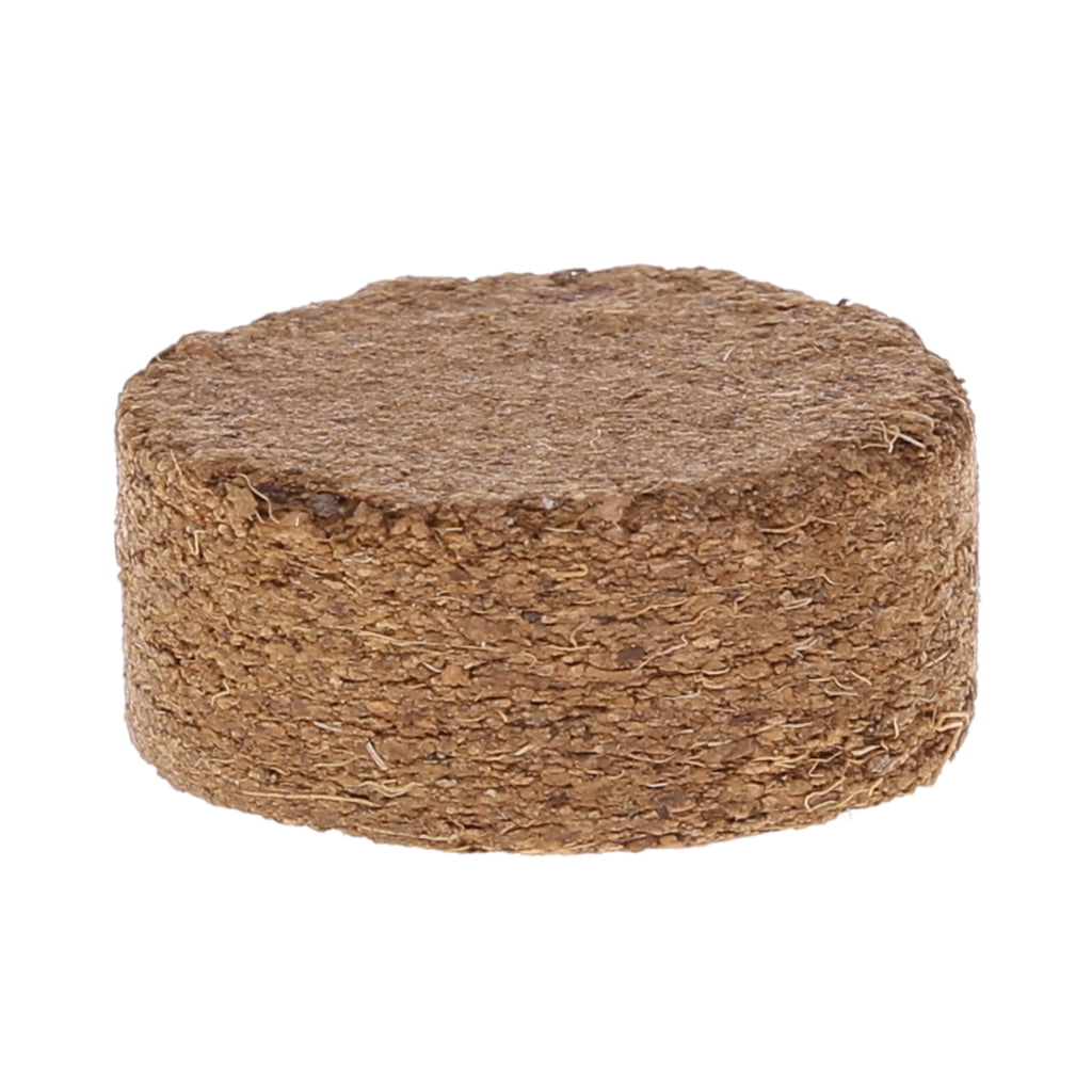 Geemin Coconut Fiber Coir Pellet Nutrient Soil for Indoor and Outdoor Gardening (10 Pack) c10n0