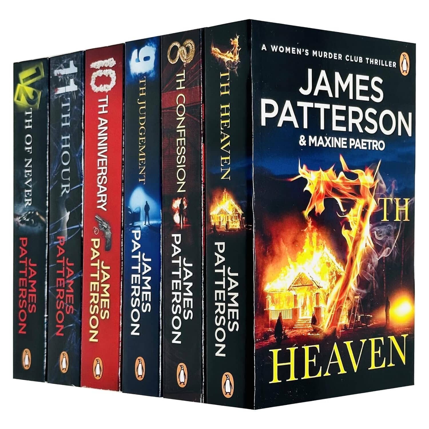 Arrow Womens Murder Club 6-Book Collection Set by James Patterson (Books 7-12) q7iwp