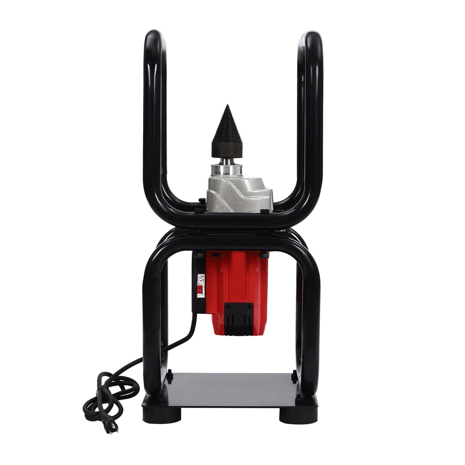 TFCFL Electric Log Splitter, 3.3KW Heavy-Duty Firewood Splitting Machine (Black, 450 RPM) wu2b3