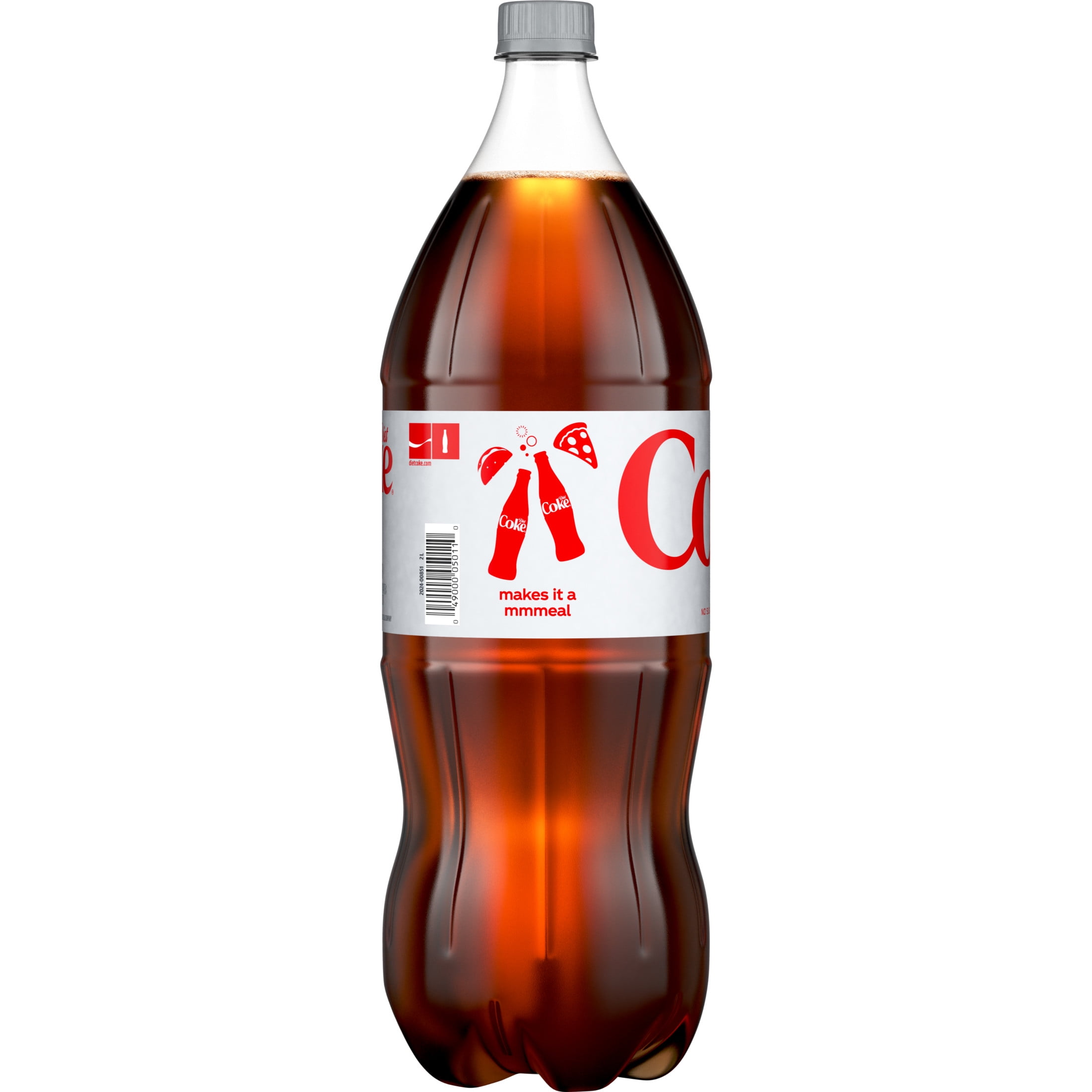 Diet Coke Carbonated Soft Drink, Zero Calorie Refreshing Soda (67.6 fl oz) h2m89
