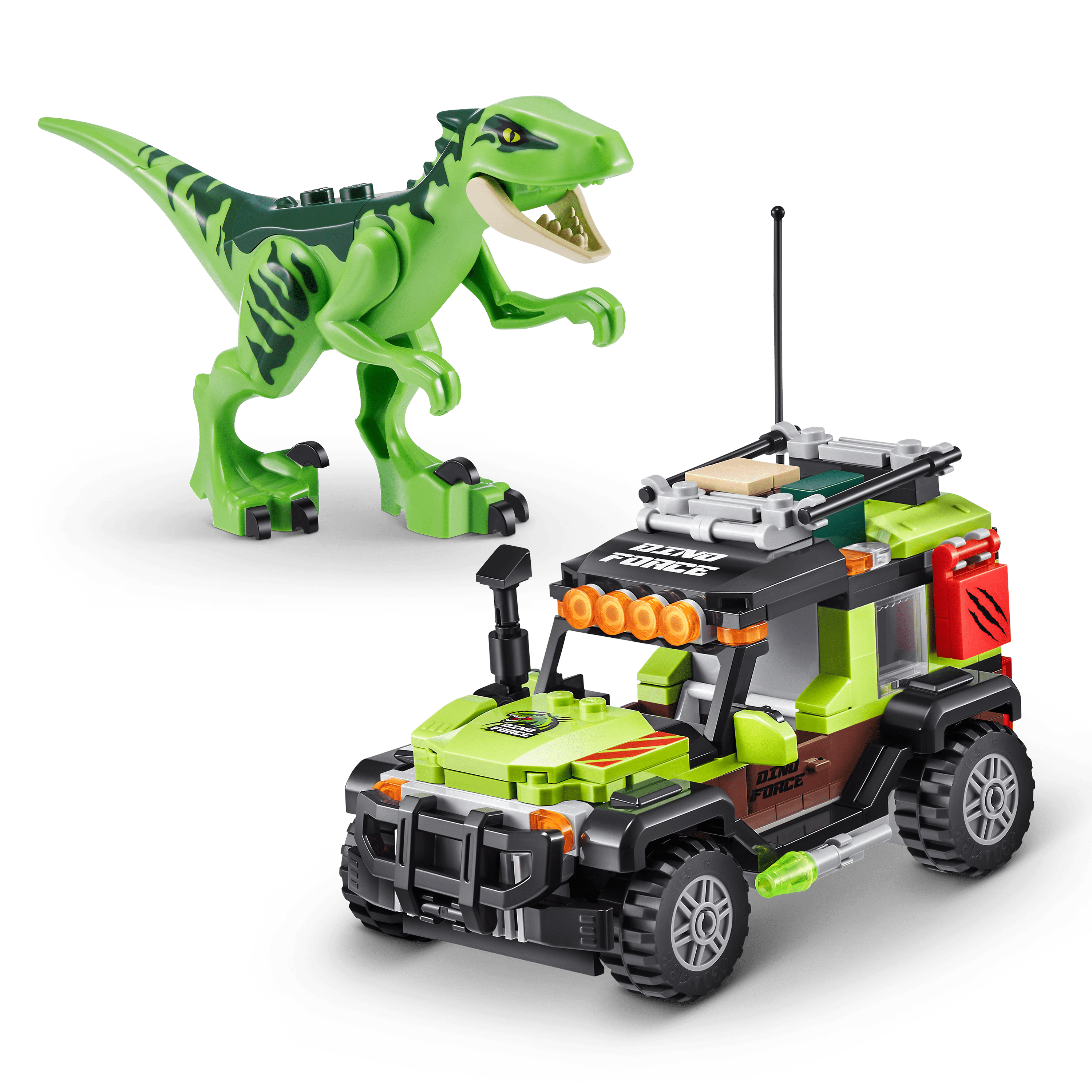 Max Build More Dino Escape Building Bricks Set (238 Pieces) e1p4i