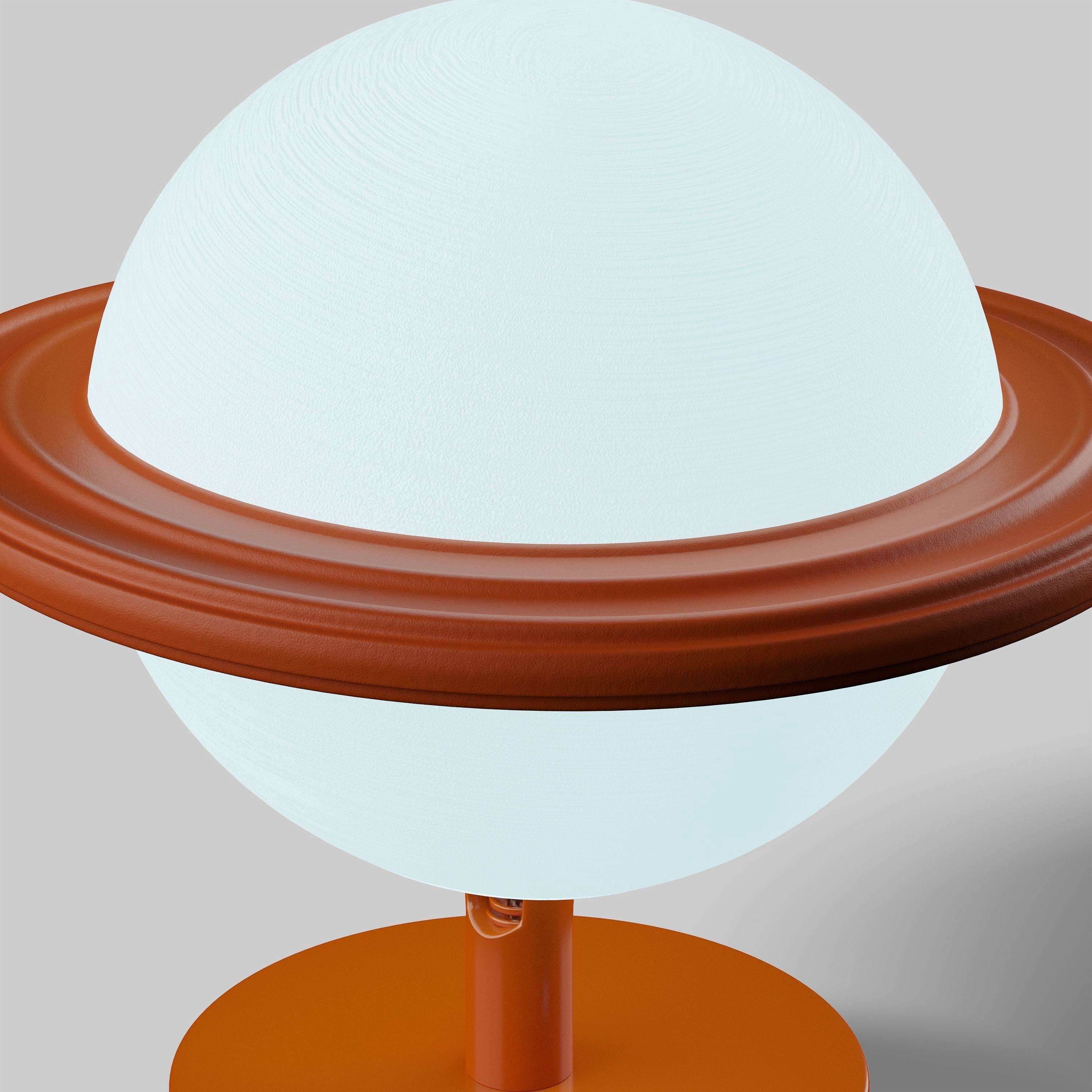 Mainstays Kids Adjustable Planet LED Rechargeable Lamp (Orange, 1 Count) vnly6