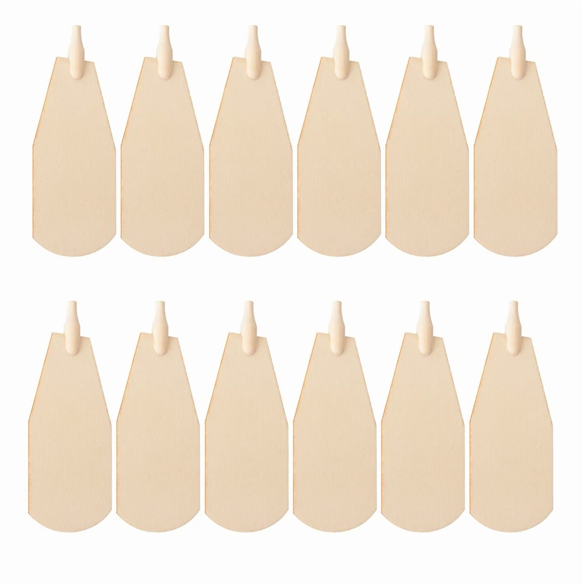 VAULT German Christmas Pyramid Replacement Fan Blades, Natural Wood Finish (12 Piece Set) kw5k8