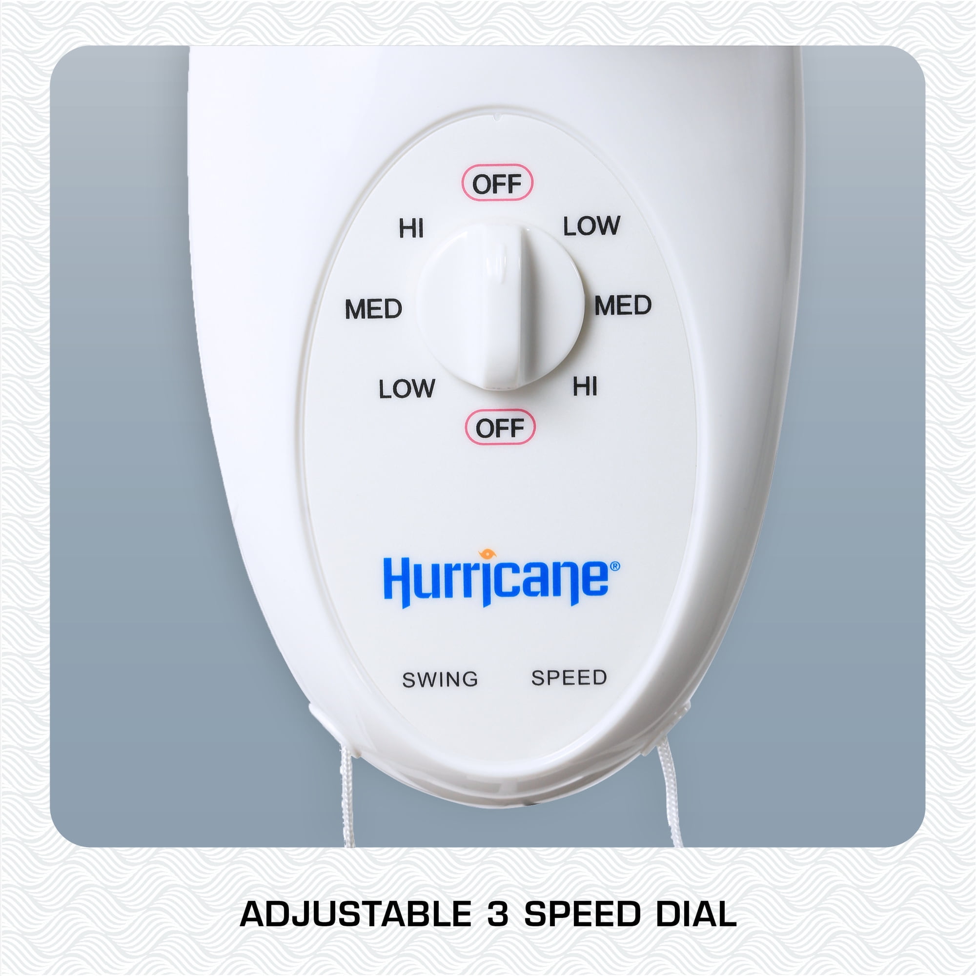 Hurricane Supreme 12 Inch Oscillating Wall Mount Fan (White, 12 in) kgolw