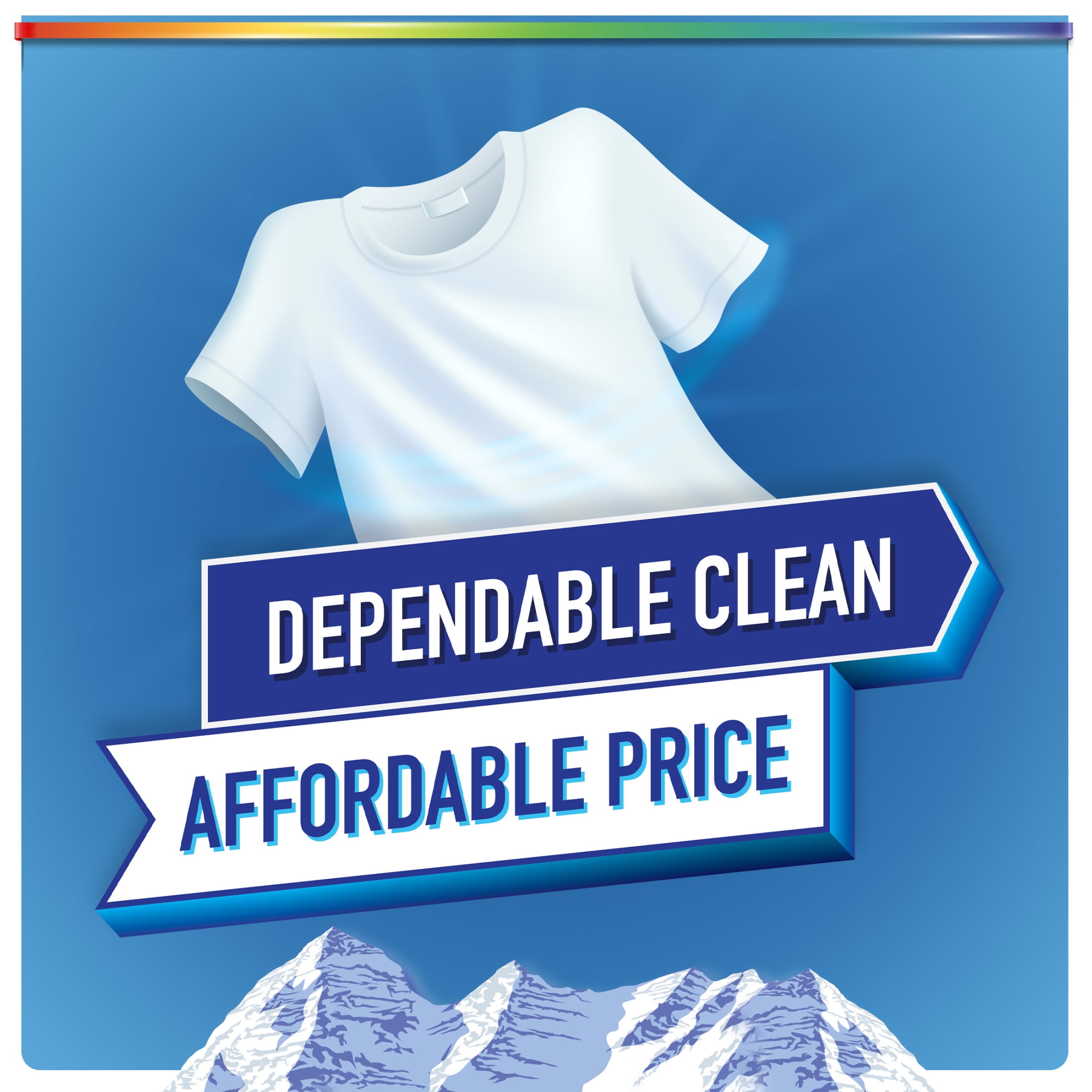 Purex Fresh Mountain Breeze Liquid Laundry Detergent (Fresh Scent, 75 fl oz) wvuxt