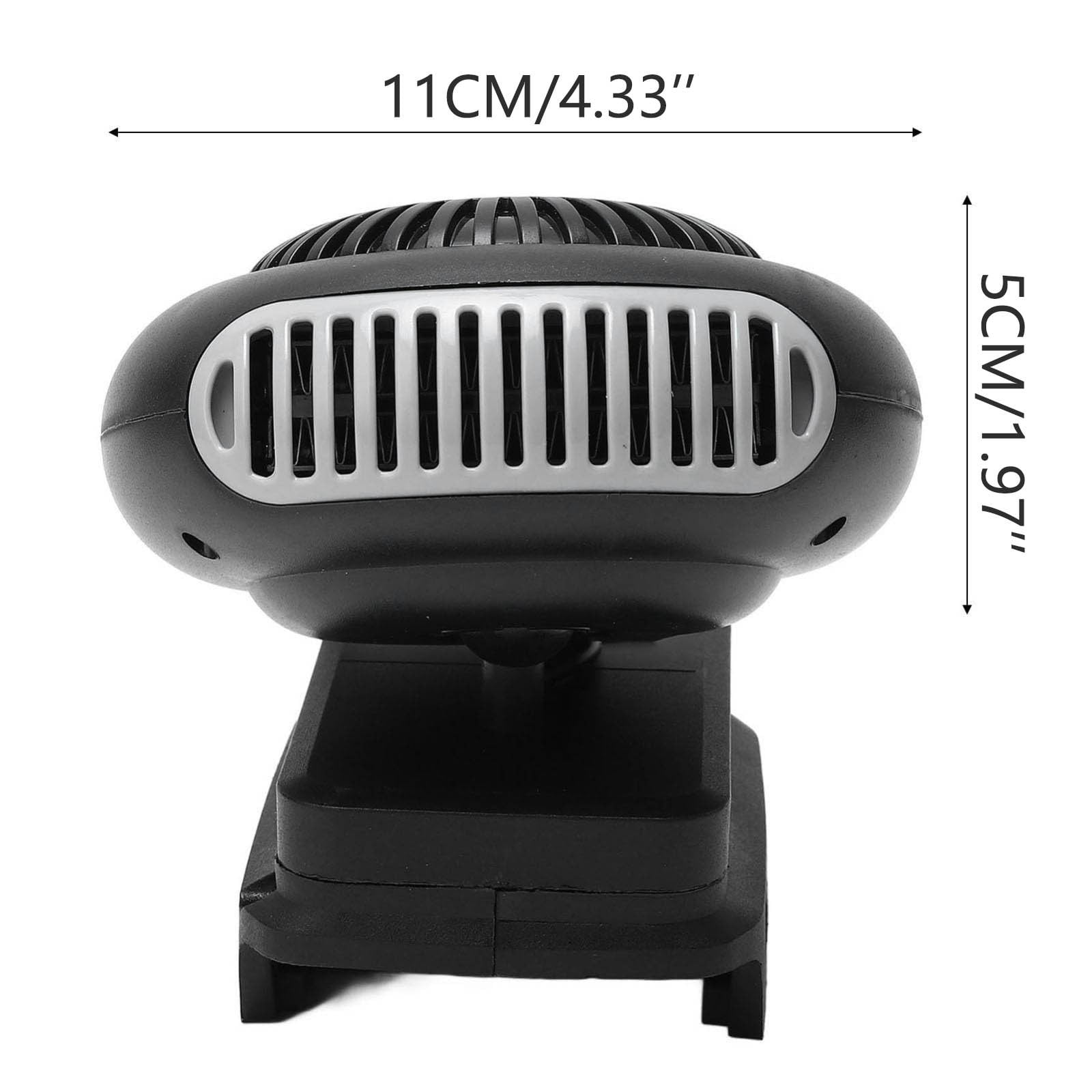 Yghzkop Portable Battery Powered Heater, Cordless Rechargeable Space Heater for Office, Car, and Camping (360 Degree Rotation, Compact) telvk