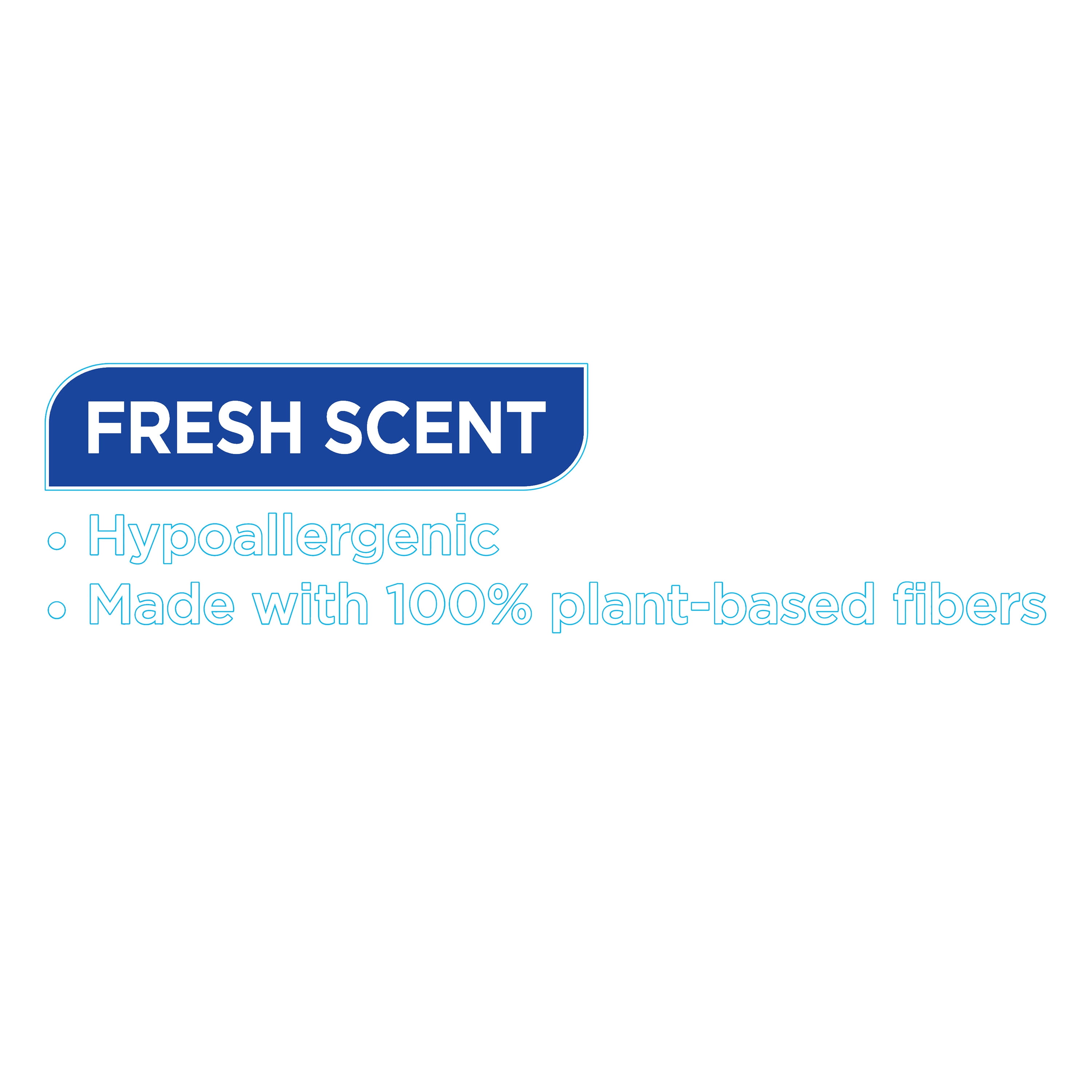 Equate Flushable Wet Wipes, Hypoallergenic Fresh Scent Cleansing Cloths (5 Pack, 240 Wipes Total) b6yvi