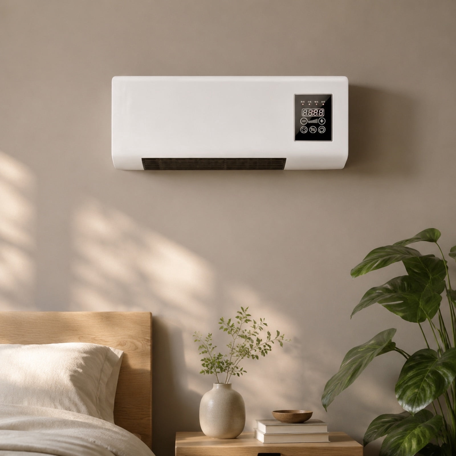 Yayiaclooher Portable Air Conditioner 3-in-1 Bladeless Fan (White, 12000 BTU) fm2r6