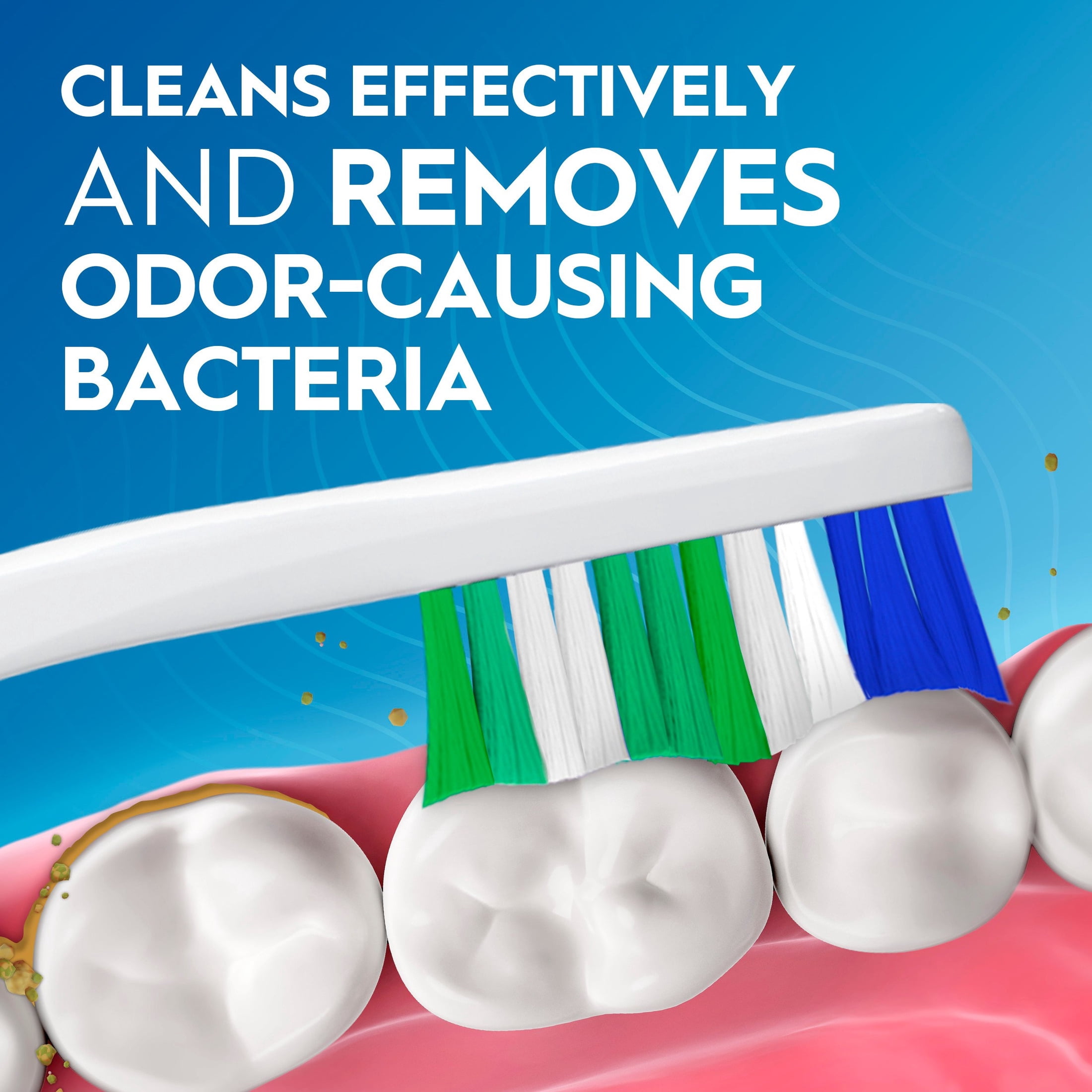 Oral-B Essential Clean Manual Toothbrush, Soft Bristles, Daily Oral Care (6 Count) lwt41