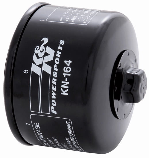 K&N Powersports Oil Filter (Premium Engine Protection, High Flow Rate, KN-164) a6go7