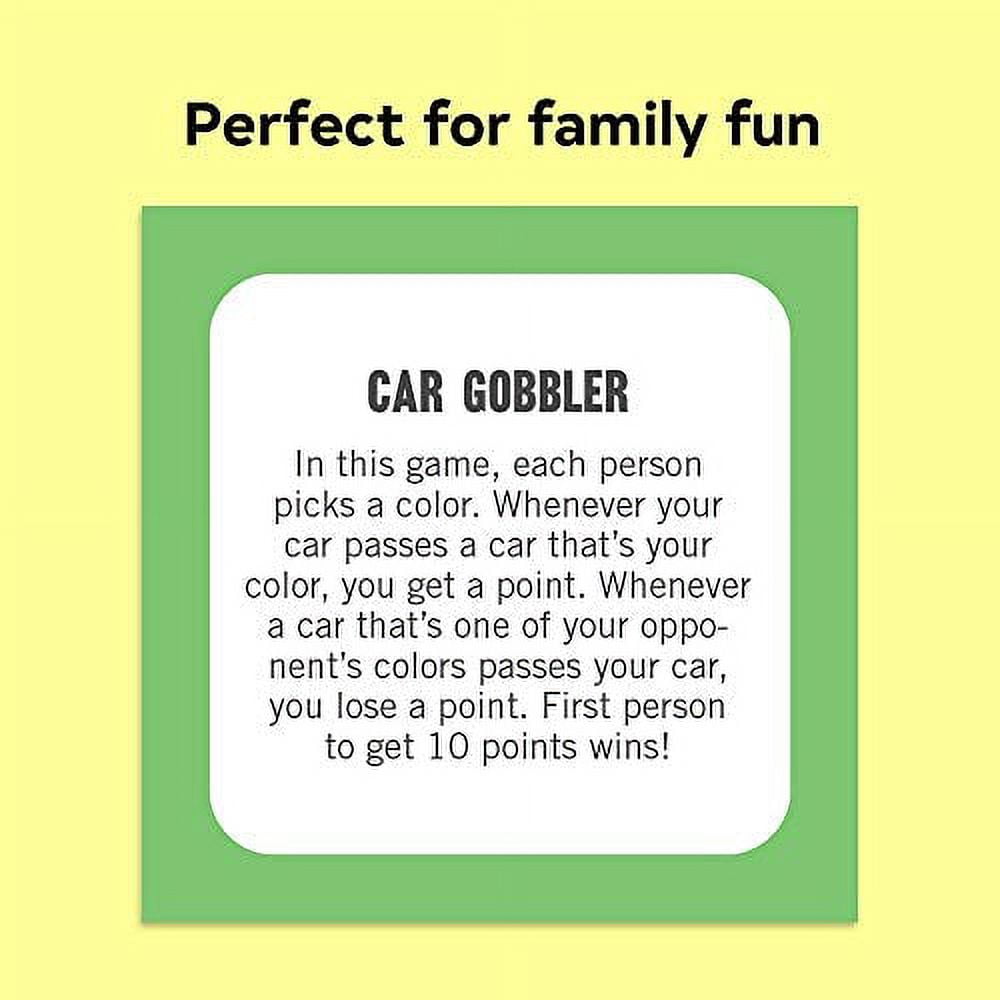 Chronicle Books On-the-Go Amusements Activity Cards for Road Trips (51 Cards, 1 Tin) 1ktos