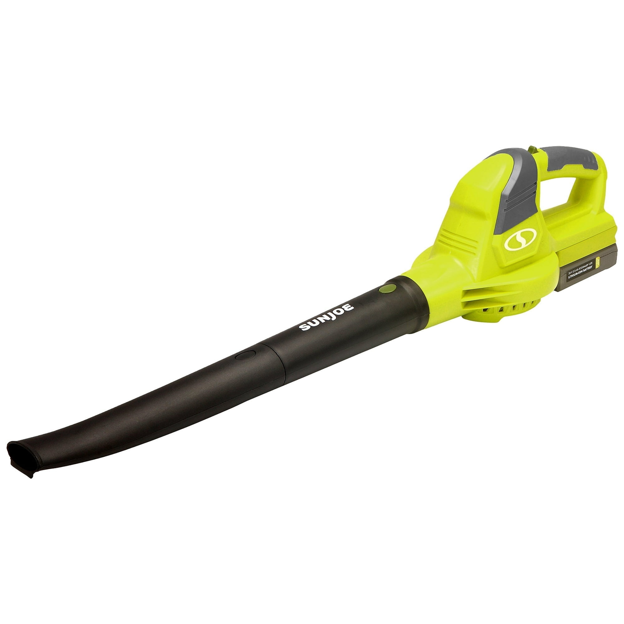 Sun Joe 20V Cordless Leaf Blower and Sweeper with Battery and Charger (Green, 33 in) nnhnk
