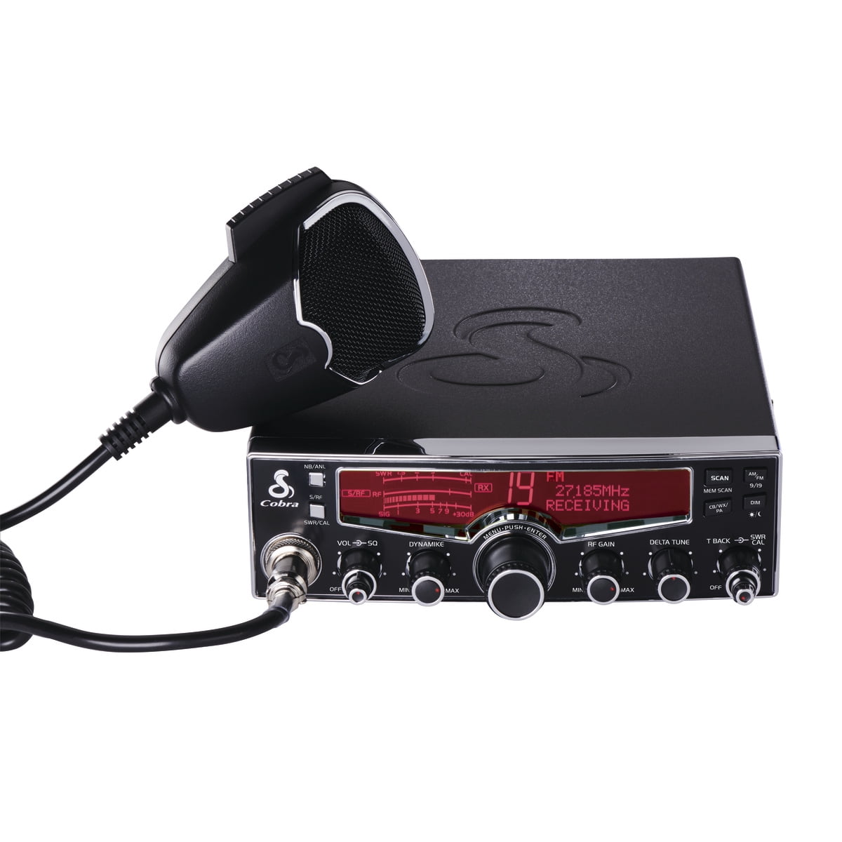 Cobra 29LX Professional CB Radio with NOAA Weather Alerts and 4-Color LCD Display (Black) dgy05