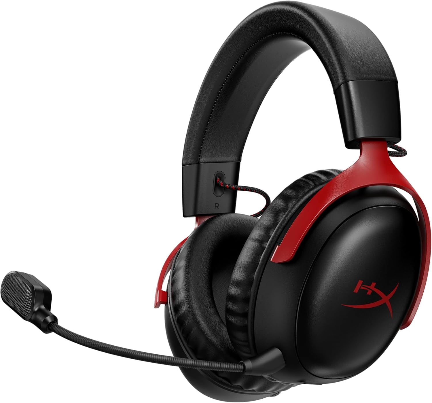HyperX Cloud III Wireless Gaming Headset, Immersive Audio with 53mm Drivers (Black, 1 Unit) m22ii