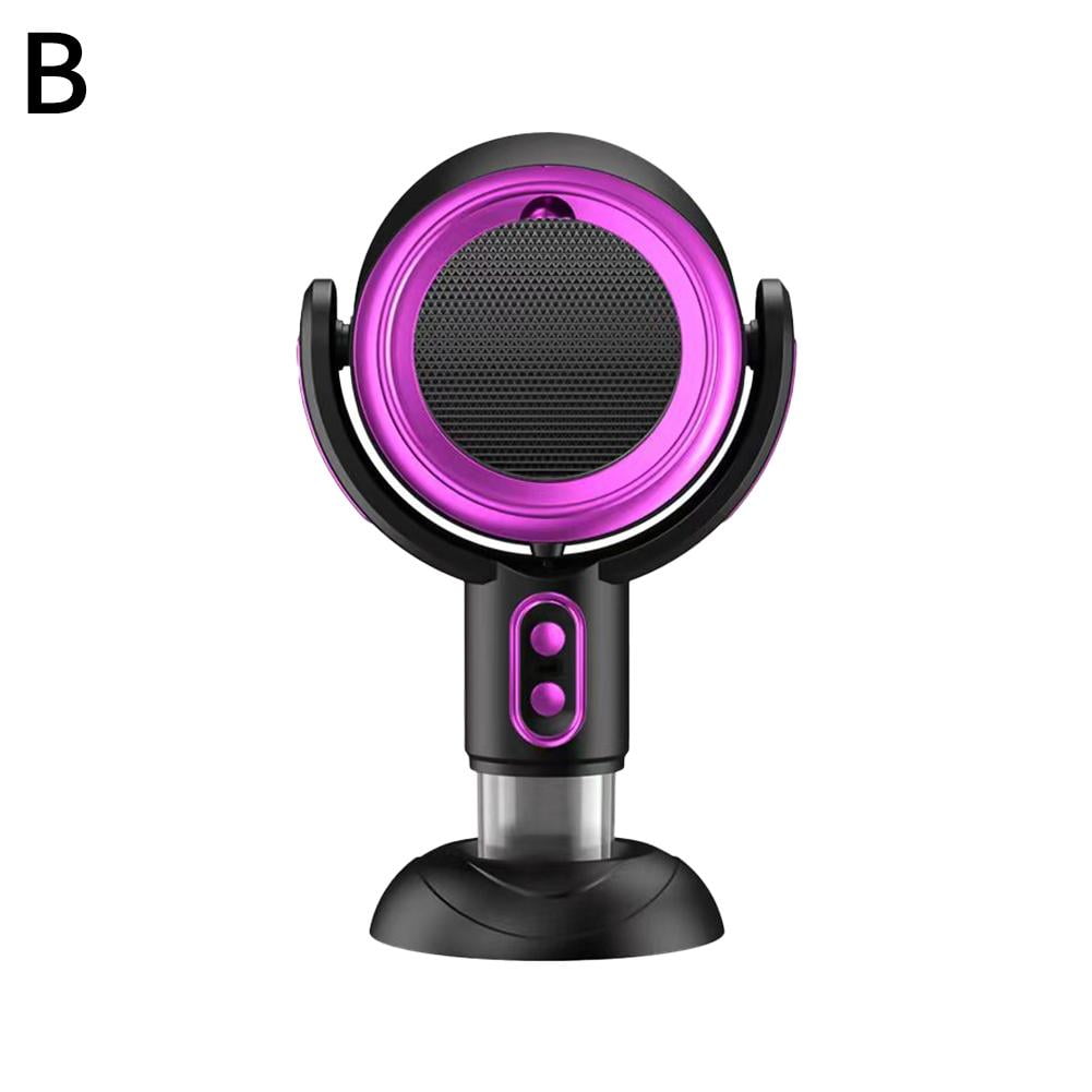 KITPIPI Portable Smoke Purifier Fan for Indoor Use, Compact Air Freshening Device (Black, 1 Pack) jutg6