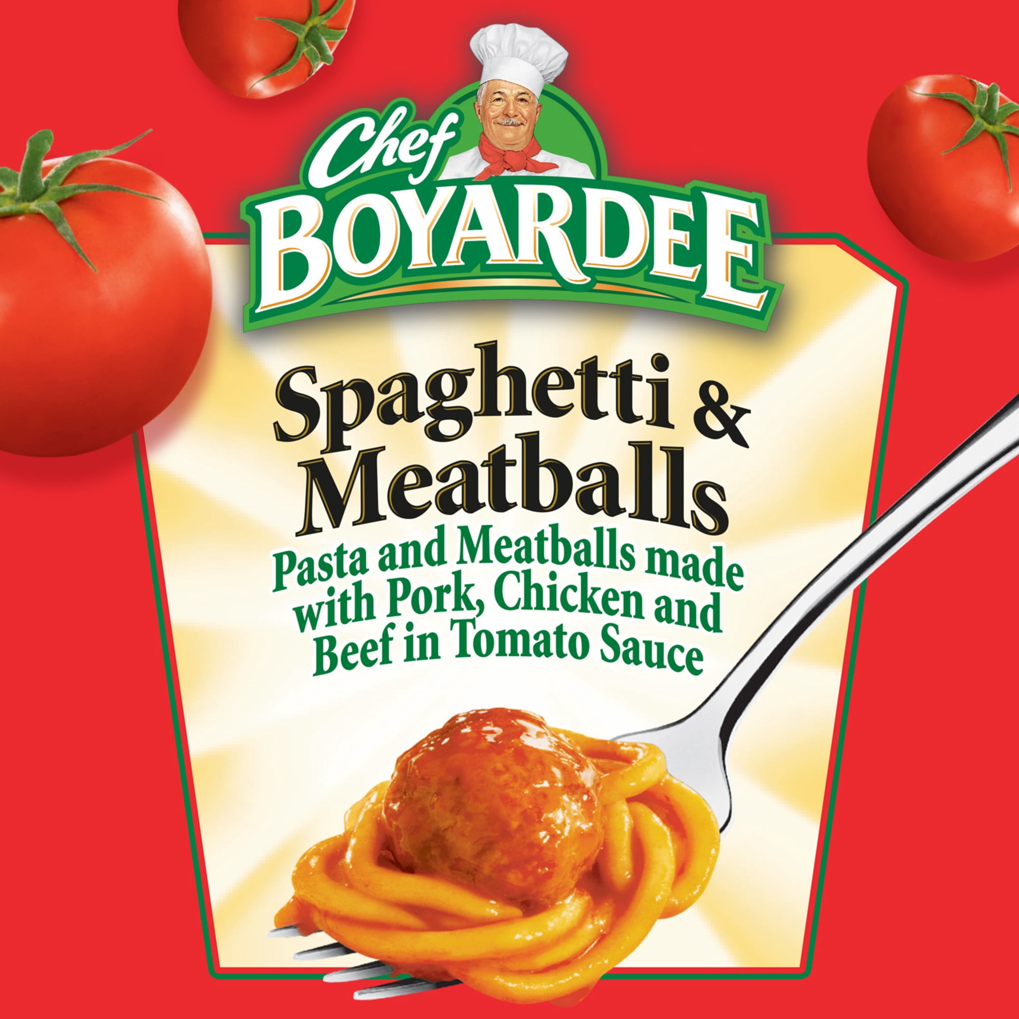 Chef Boyardee Spaghetti and Meatballs in Tomato Sauce (14.5 oz) 44vwe
