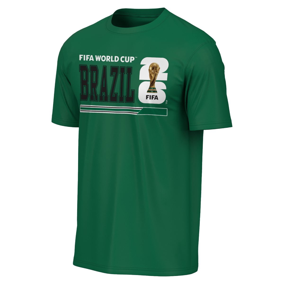 Brazil FIFA World Cup 2026 Men's Soccer Tee (Yellow, Large) 0yiq6