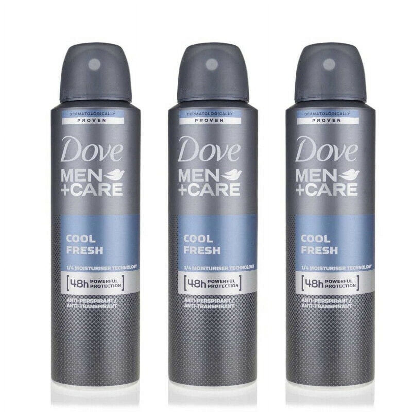 Dove Men+Care Cool Fresh Antiperspirant Deodorant Spray (3 Pack, 5.07 fl oz) mhbs4