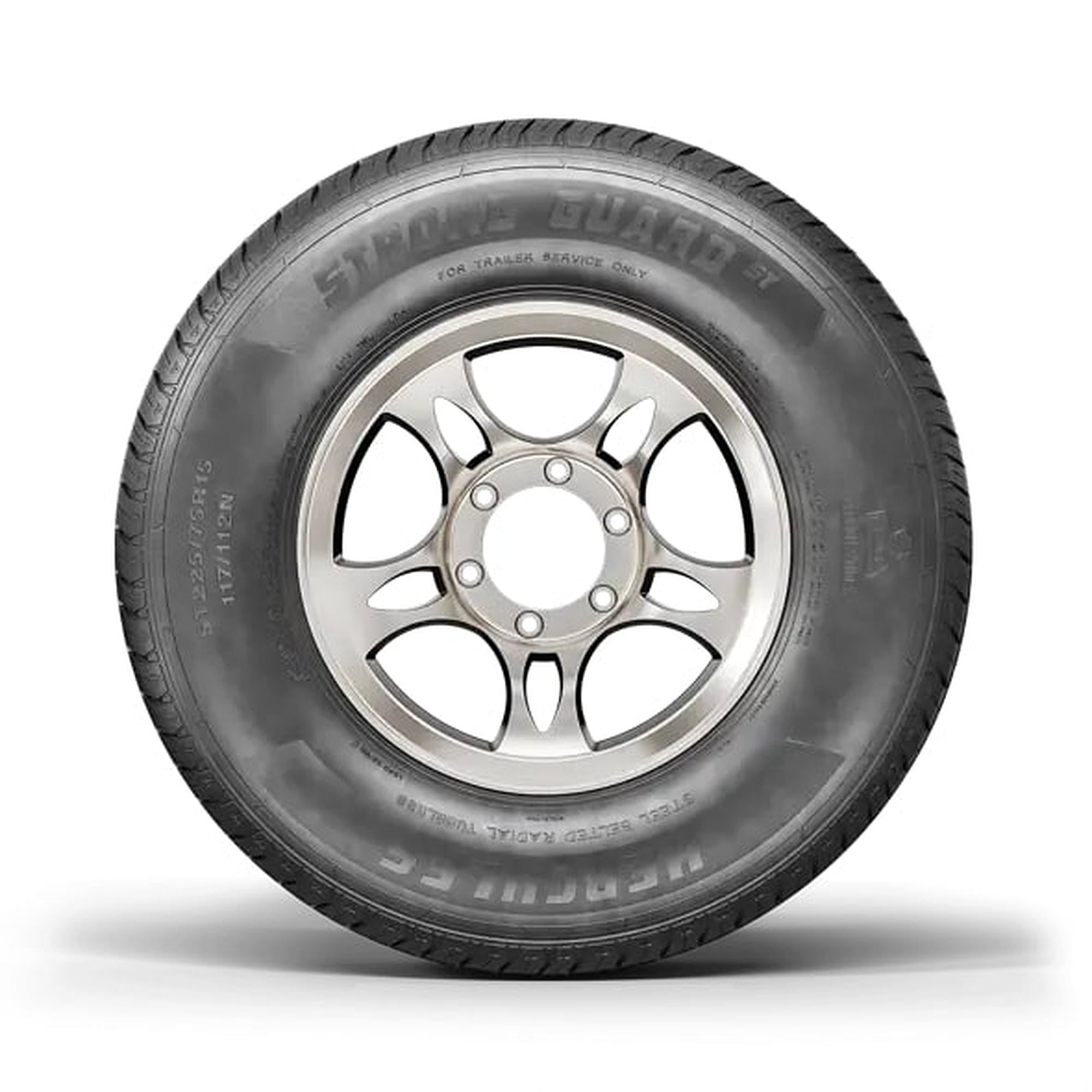 Hercules Strong Guard ST Commercial Trailer Tire (215/75R14, Load Range C) 01jhm