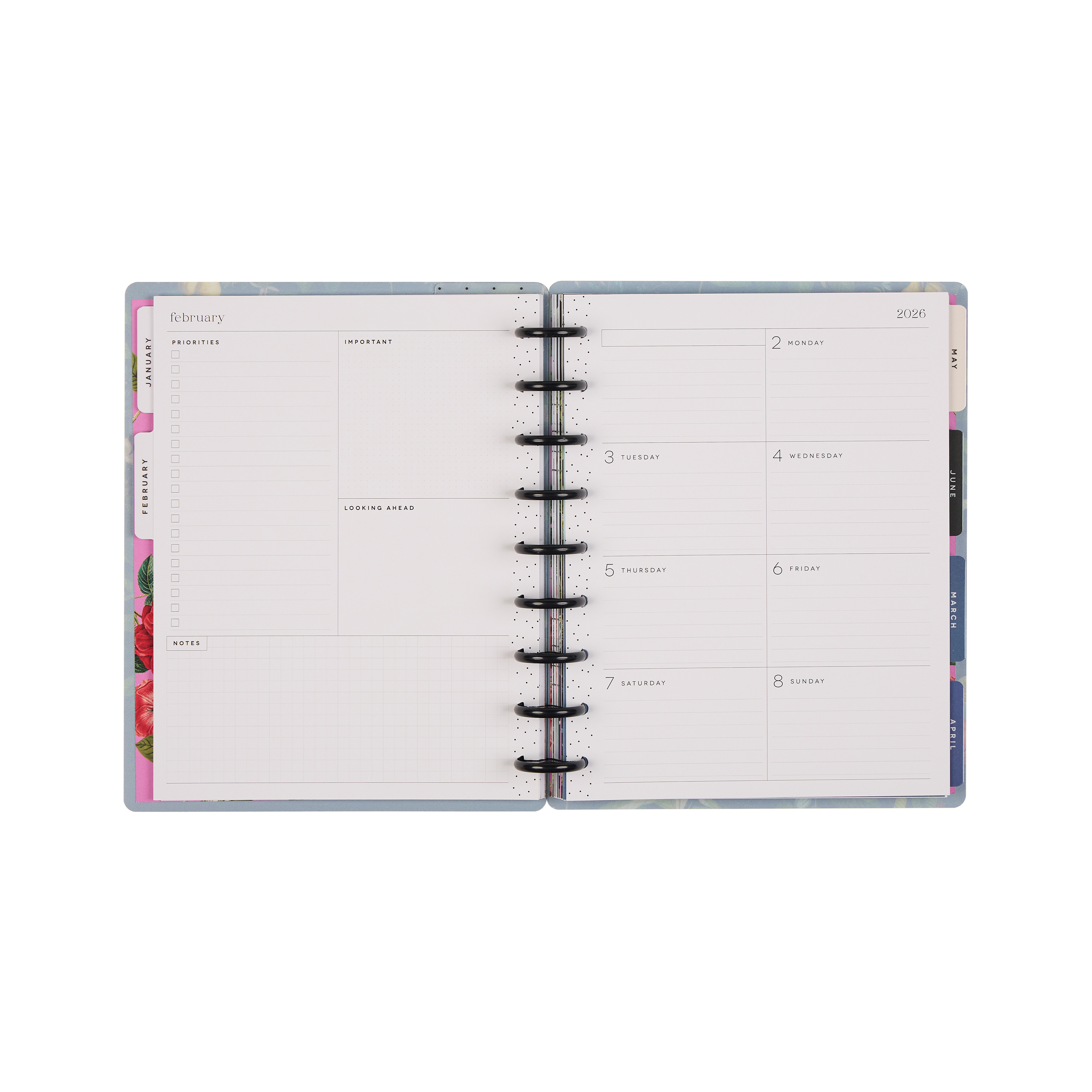 Happy Planner 2026 Classic Monthly Weekly Planner (Beige, 7 in x 9.25 in) xmsqf