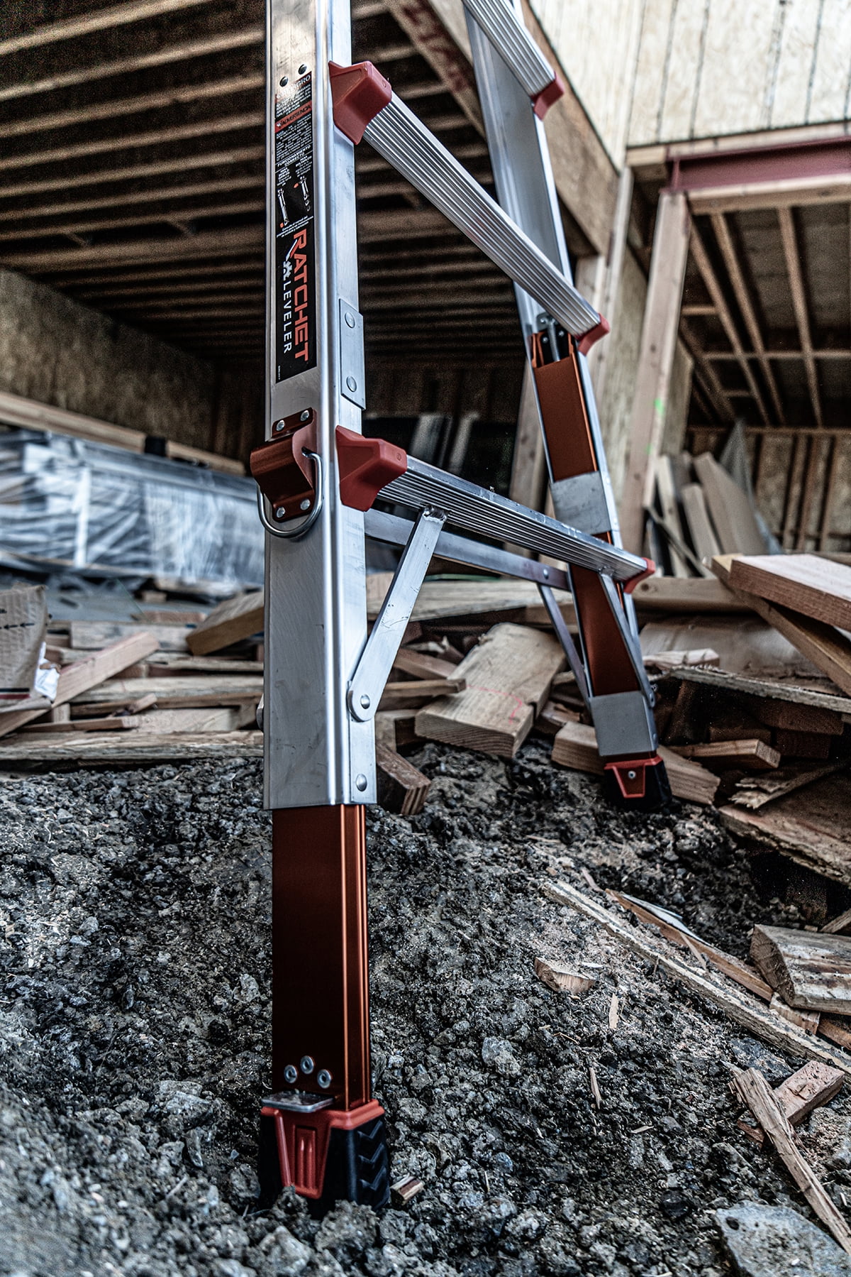 Little Giant Revolution Multi-Use Ladder (Silver, 23 ft) y77hj