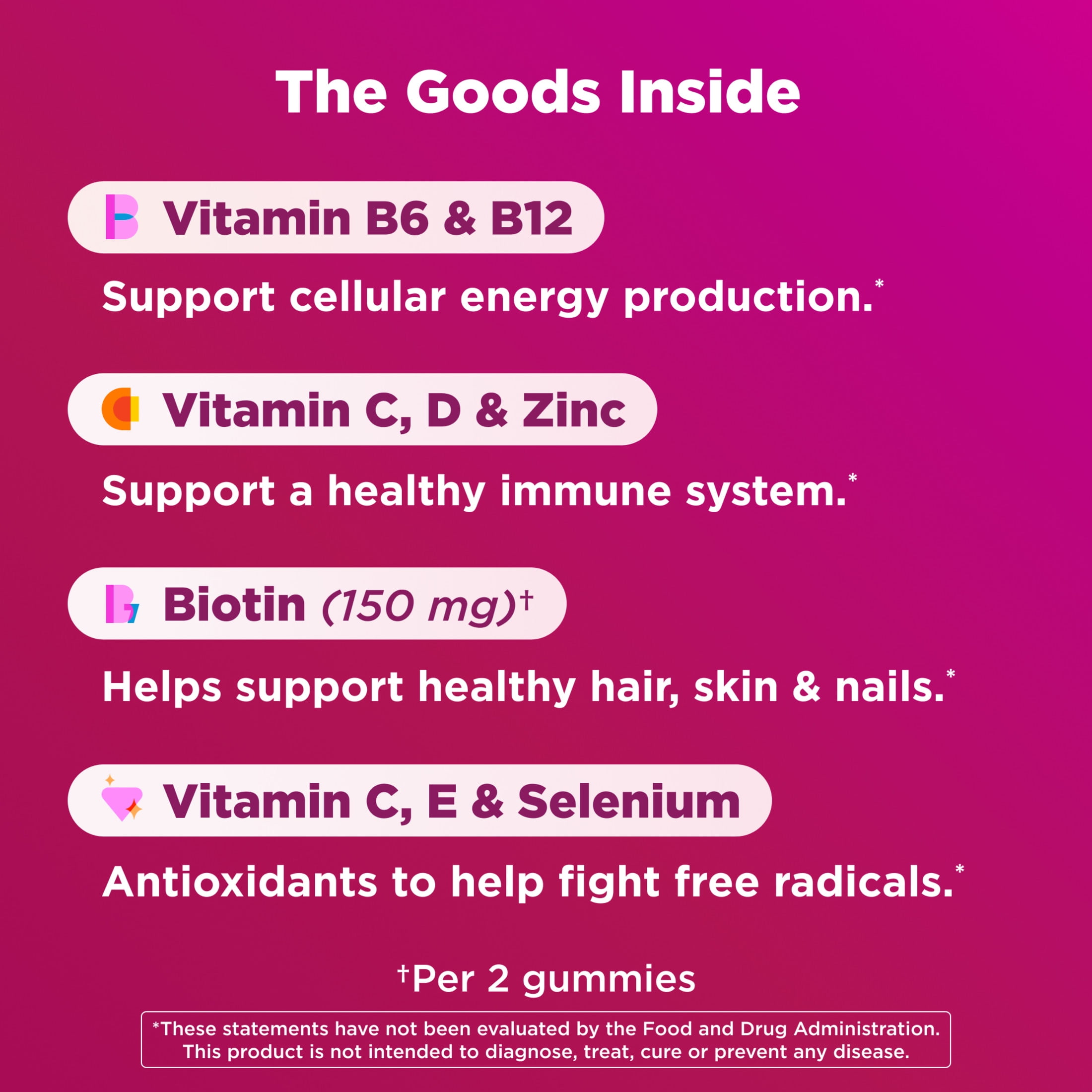 OLLY Women's Multivitamin Gummies, Daily Nutritional Support with Biotin and Vitamin D (90 Count) 06yfm
