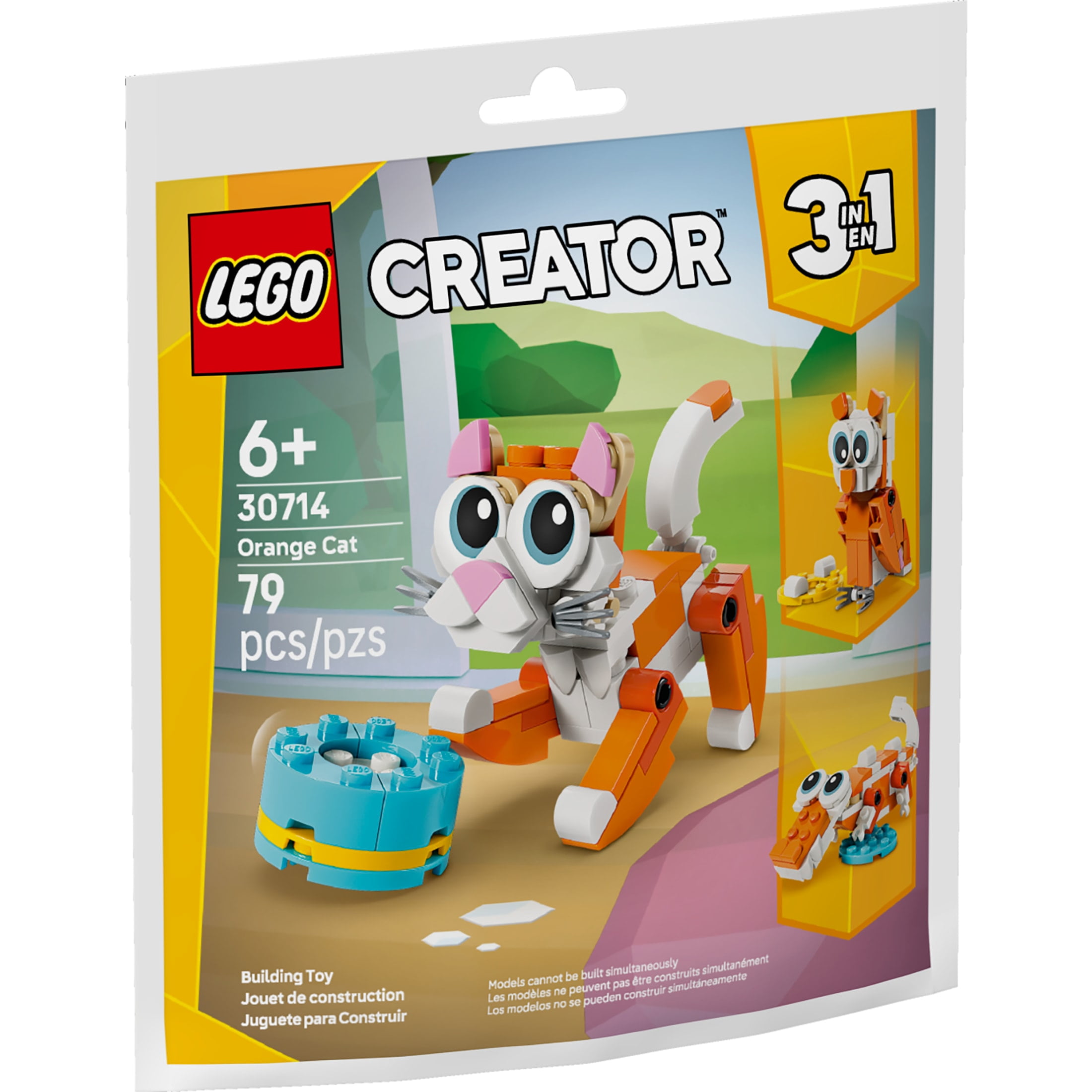 LEGO Creator Orange Cat 30714 Building Set (Orange, 1 Piece) 0608t