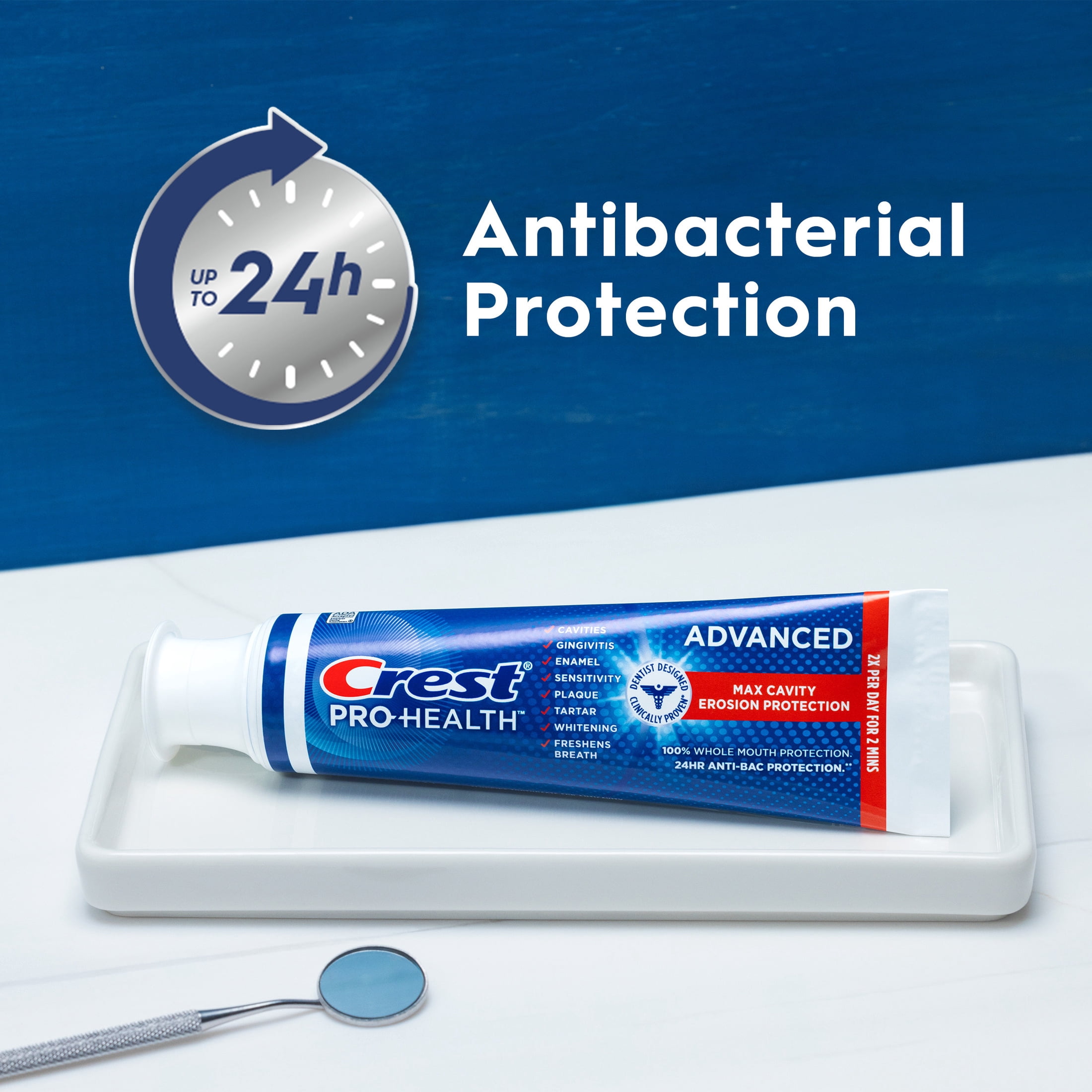 Crest Pro-Health Advanced Max Cavity & Erosion Prevention Toothpaste (White, 5.1 oz) xuswo