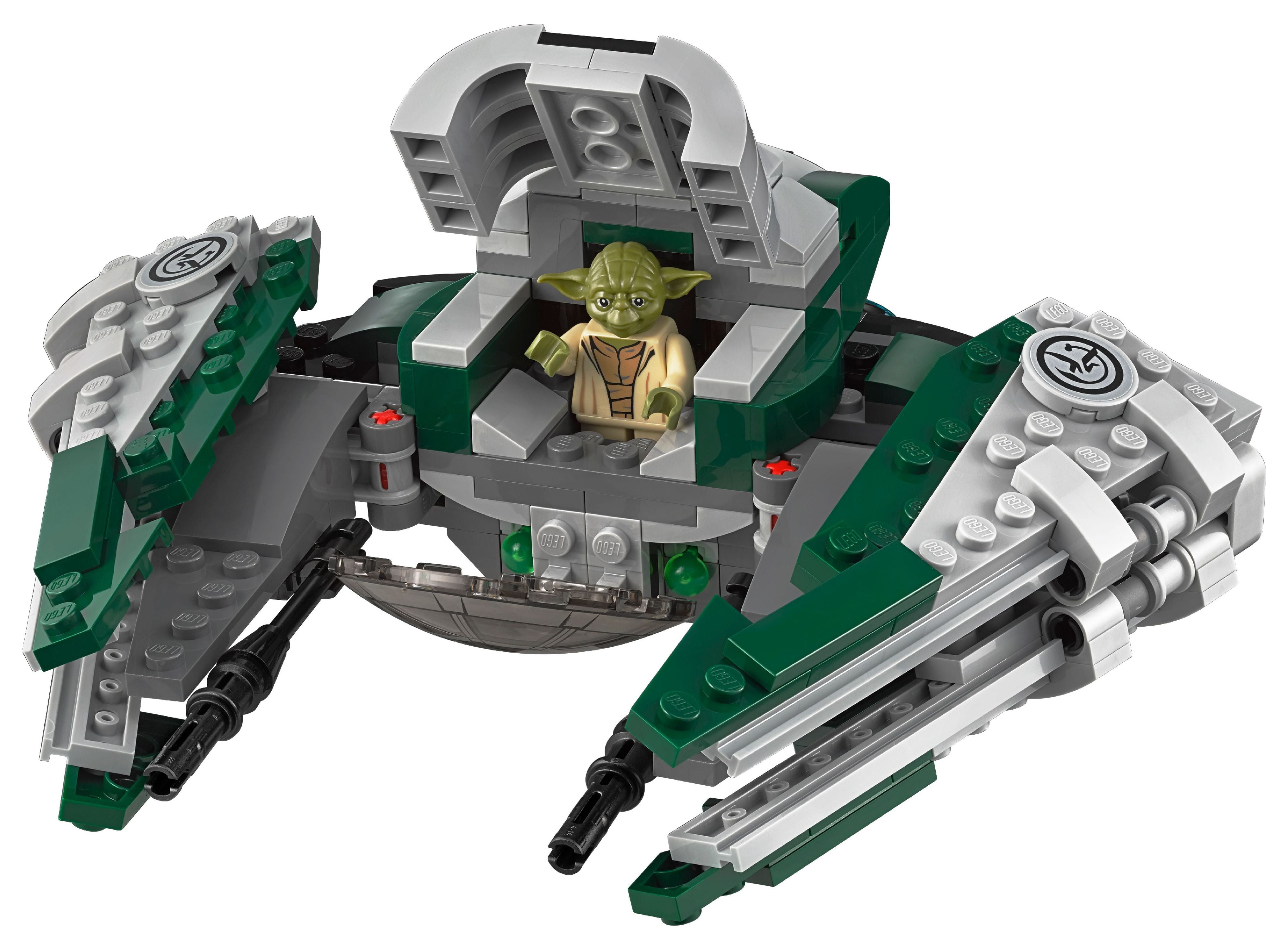 LEGO Star Wars Yoda's Jedi Starfighter Building Kit (262 Pieces, 7 in L x 5 in W x 2 in H) fylbs