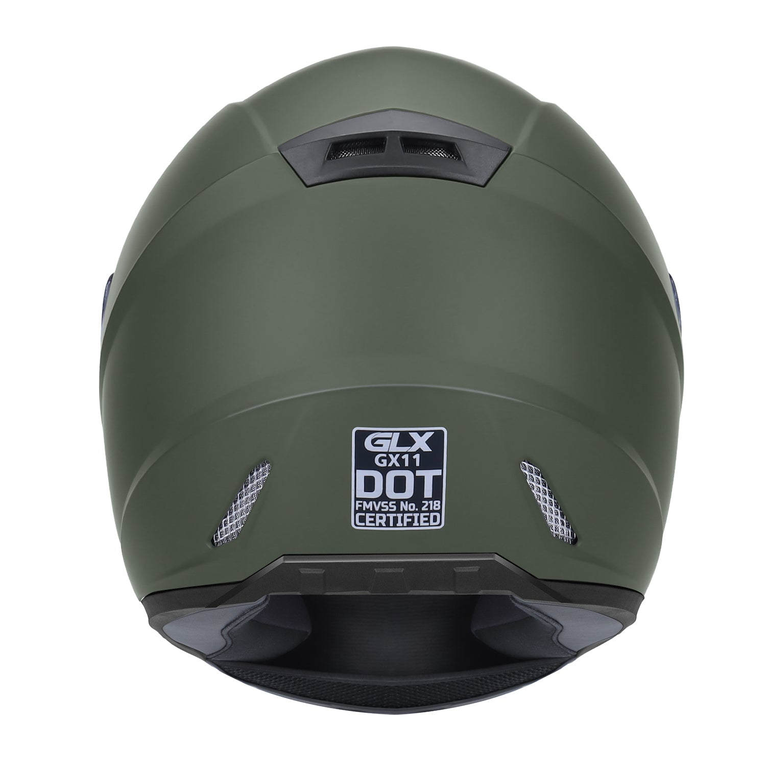 GLX GX11 Full Face Motorcycle Helmet with Tinted Visor (Camo, Small) 9y5bx