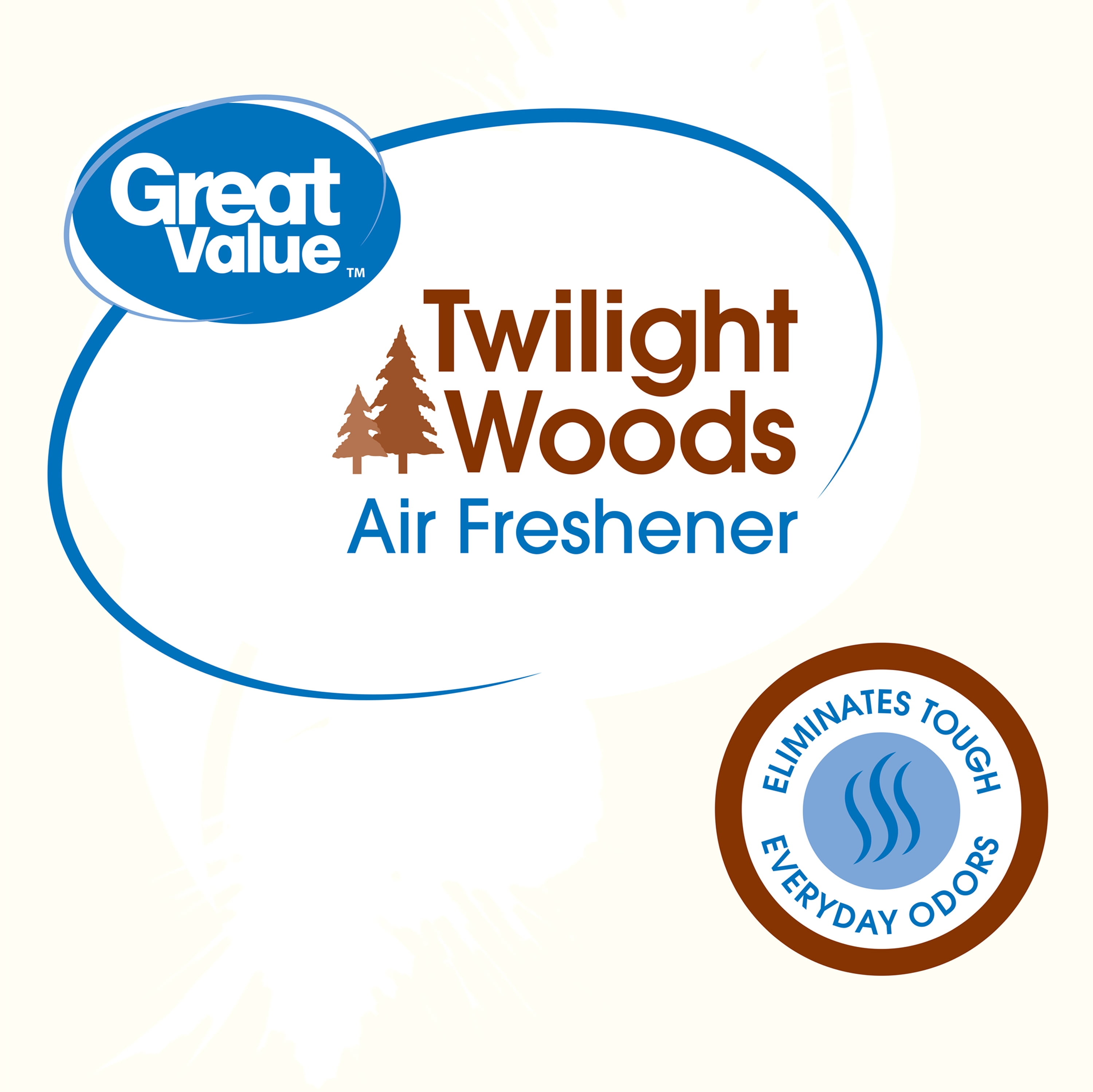 Great Value Aerosol Air Freshener, Odor Eliminator Spray, Twilight Woods (8 oz) 35xev