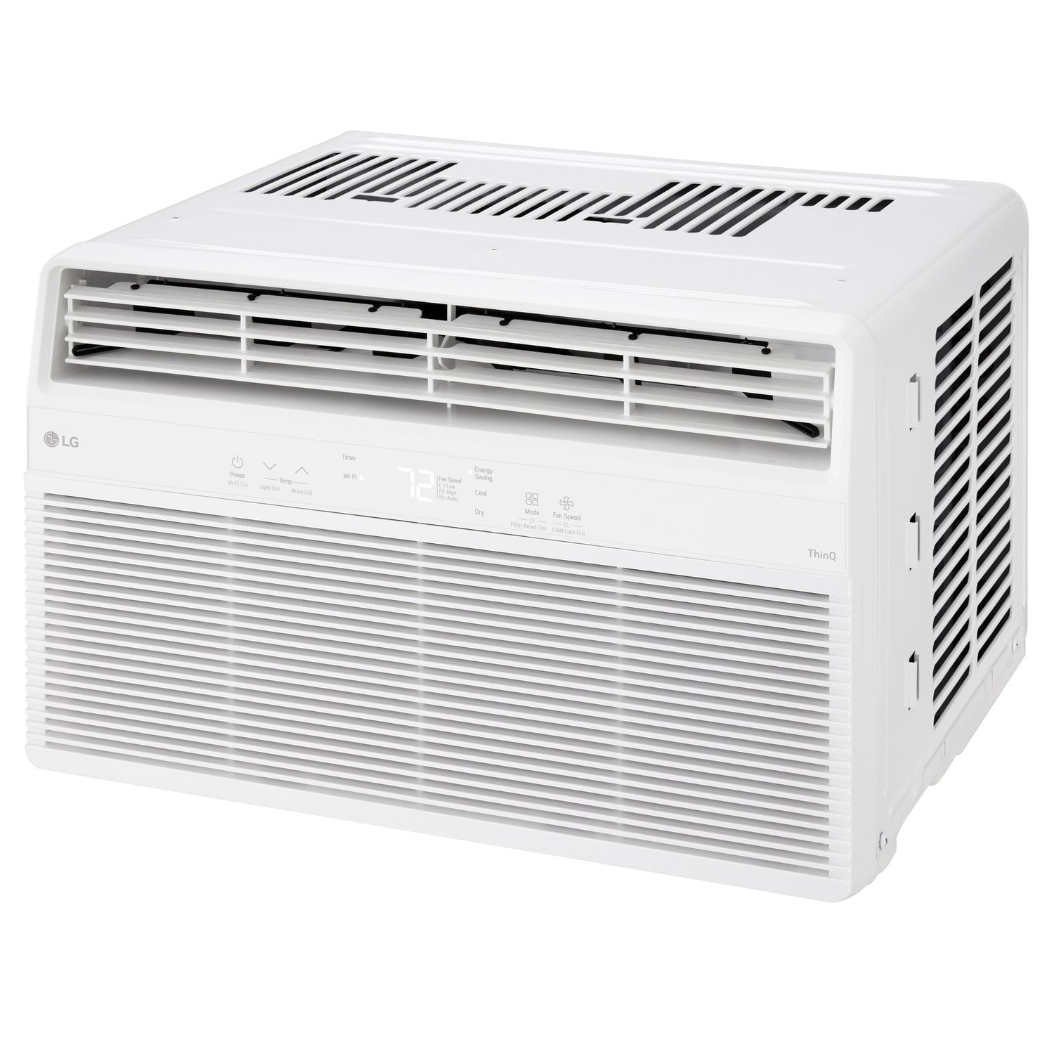 LG 8000 BTU Window-Mount Air Conditioner with Remote Control (White, 350 sq ft) t08rg