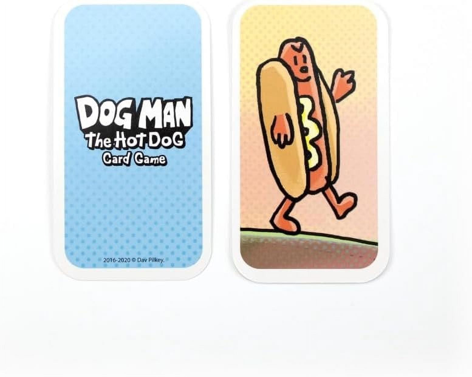 University Games Dog Man Hot Dog Card Game Fast-Paced Family Strategy (1 Tin) dsd0c