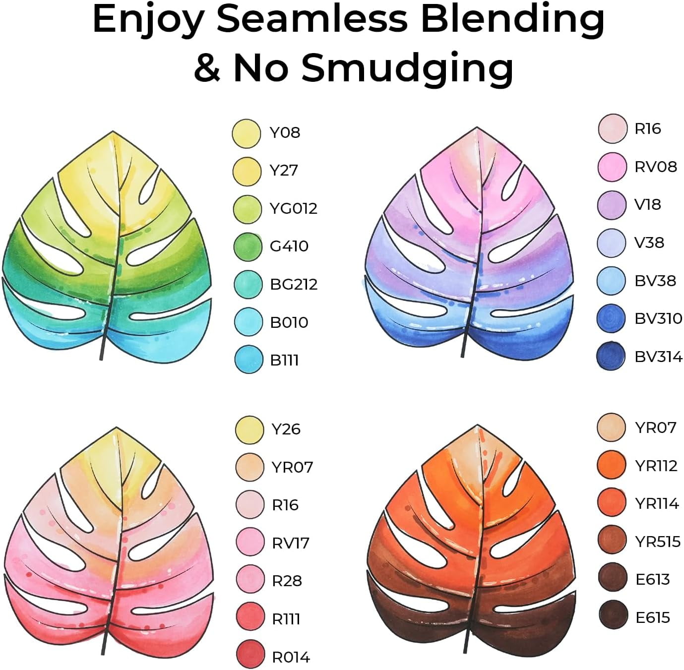Ohuhu Alcohol Markers Dual Tip Art Set (320 Count, Assorted Colors) ky1vg
